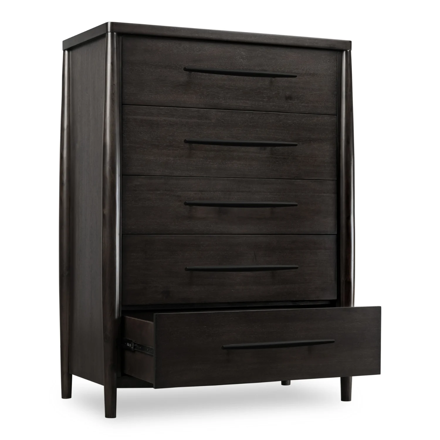 Koko Five Drawer Acacia Wood Chest - Image 2