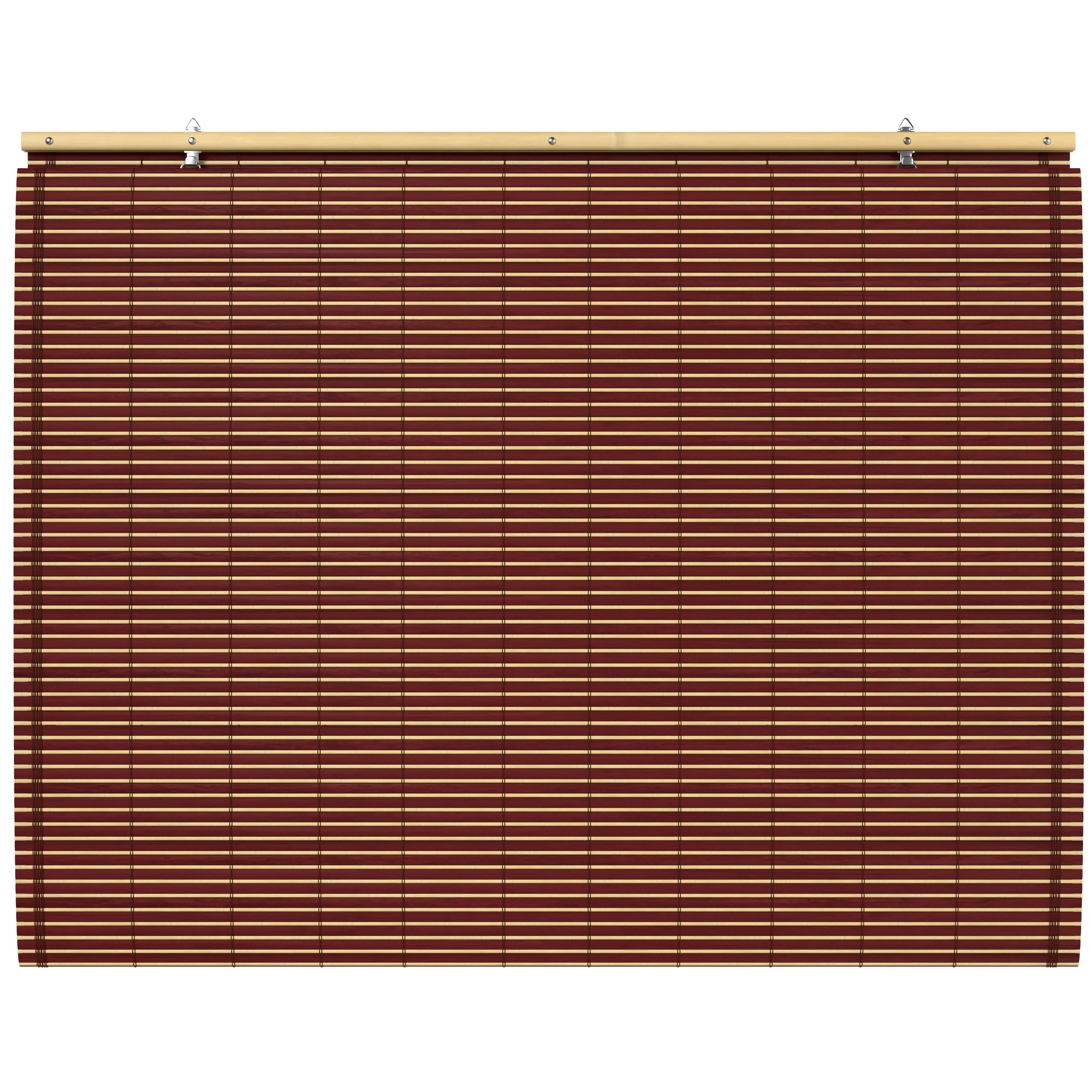 Mahogany Bamboo Cordless Window Shade - Image 13