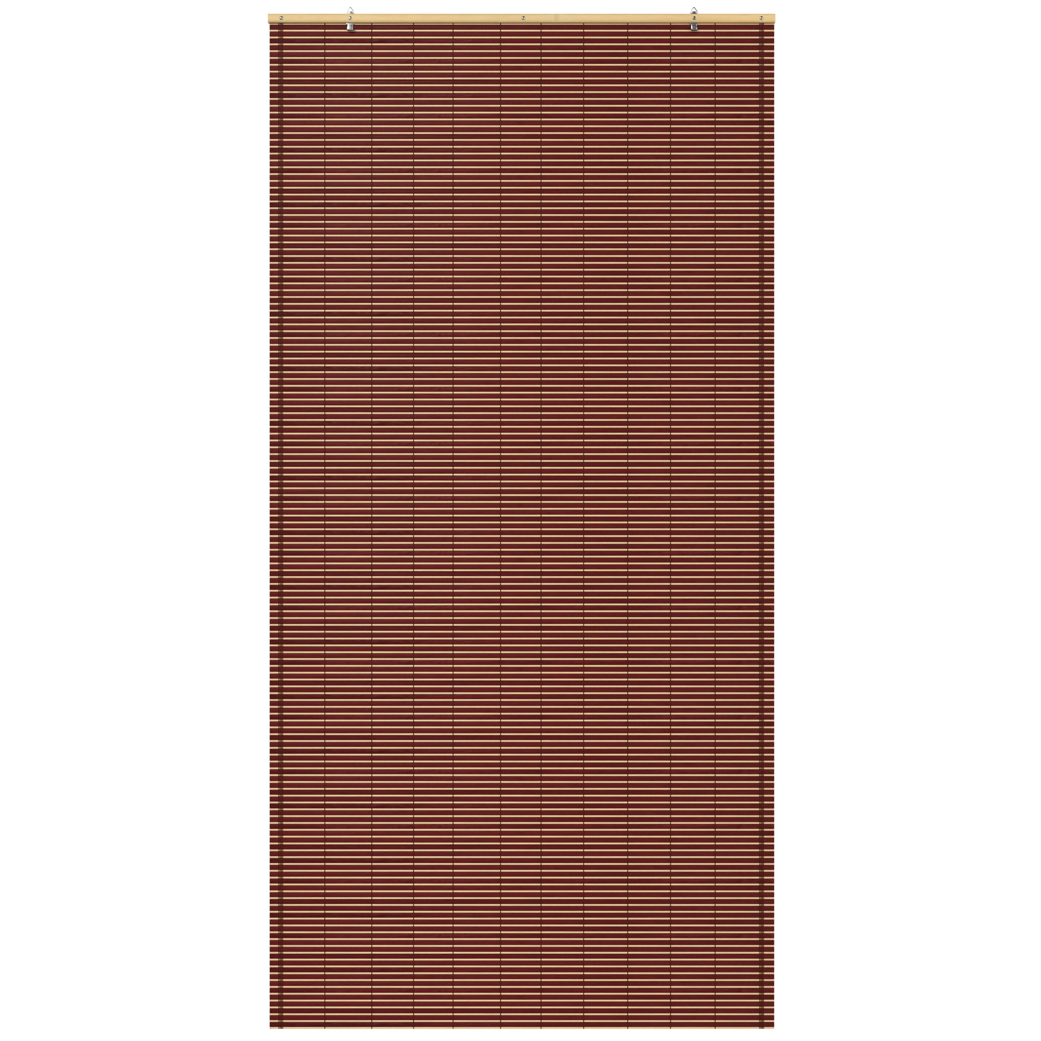 Mahogany Bamboo Cordless Window Shade - Image 2