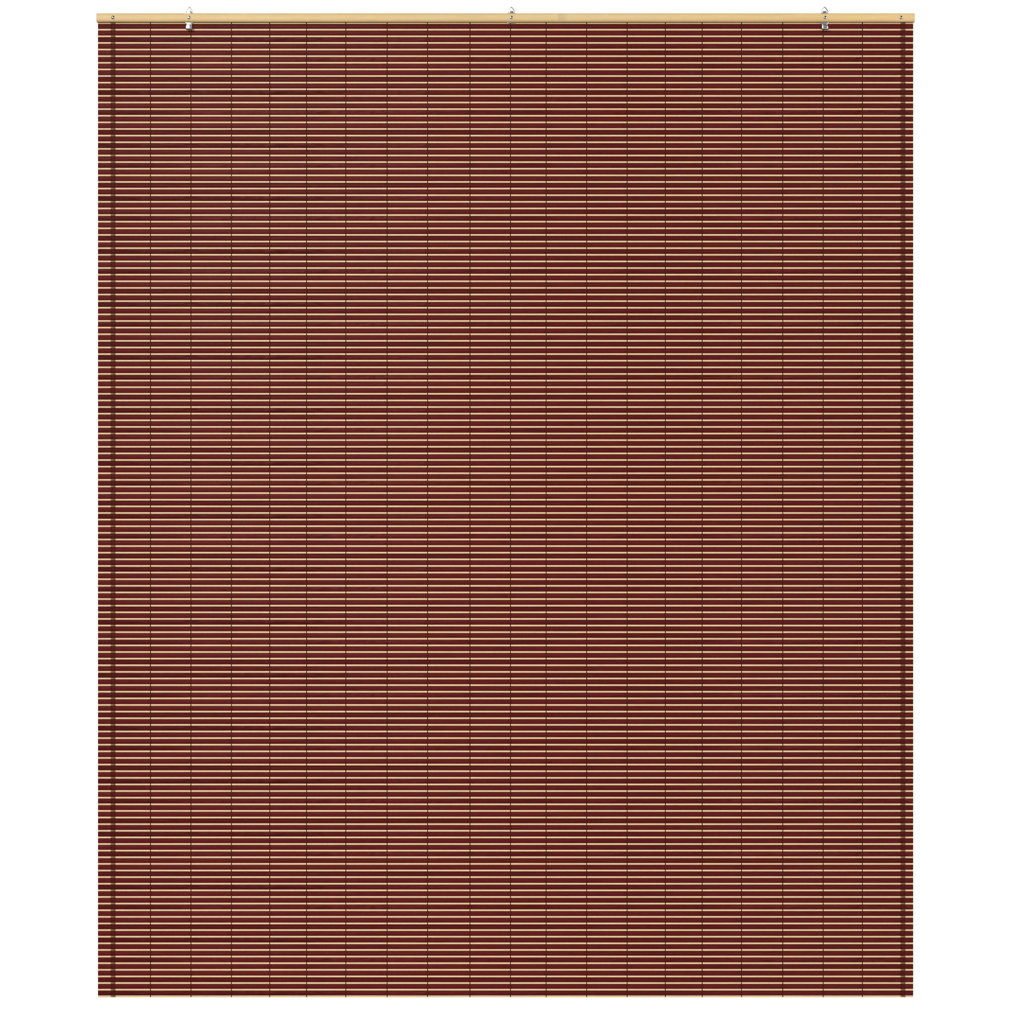 Mahogany Bamboo Cordless Window Shade - Image 4