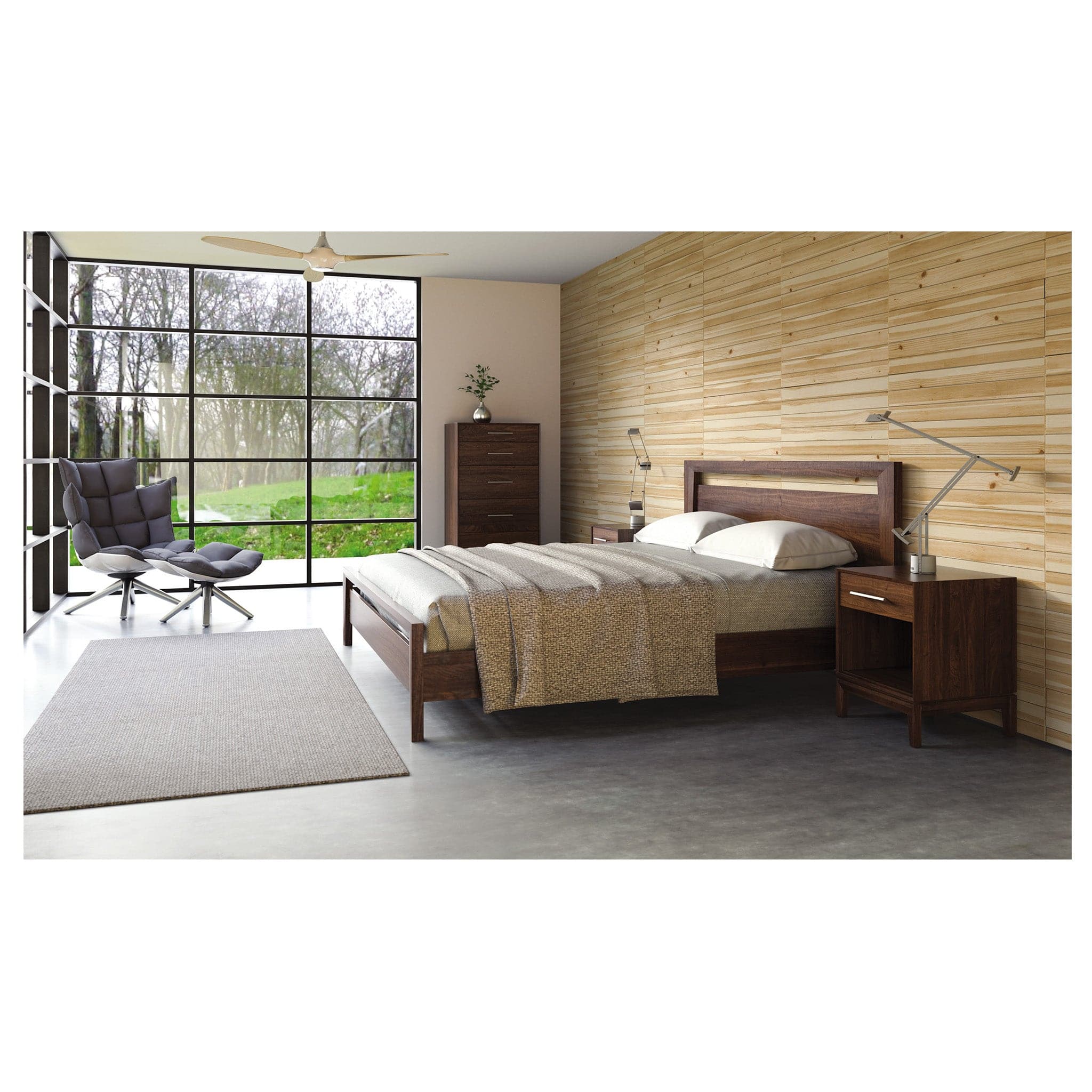 Copeland Mansfield 1 Drawer Nightstand - Image 3
