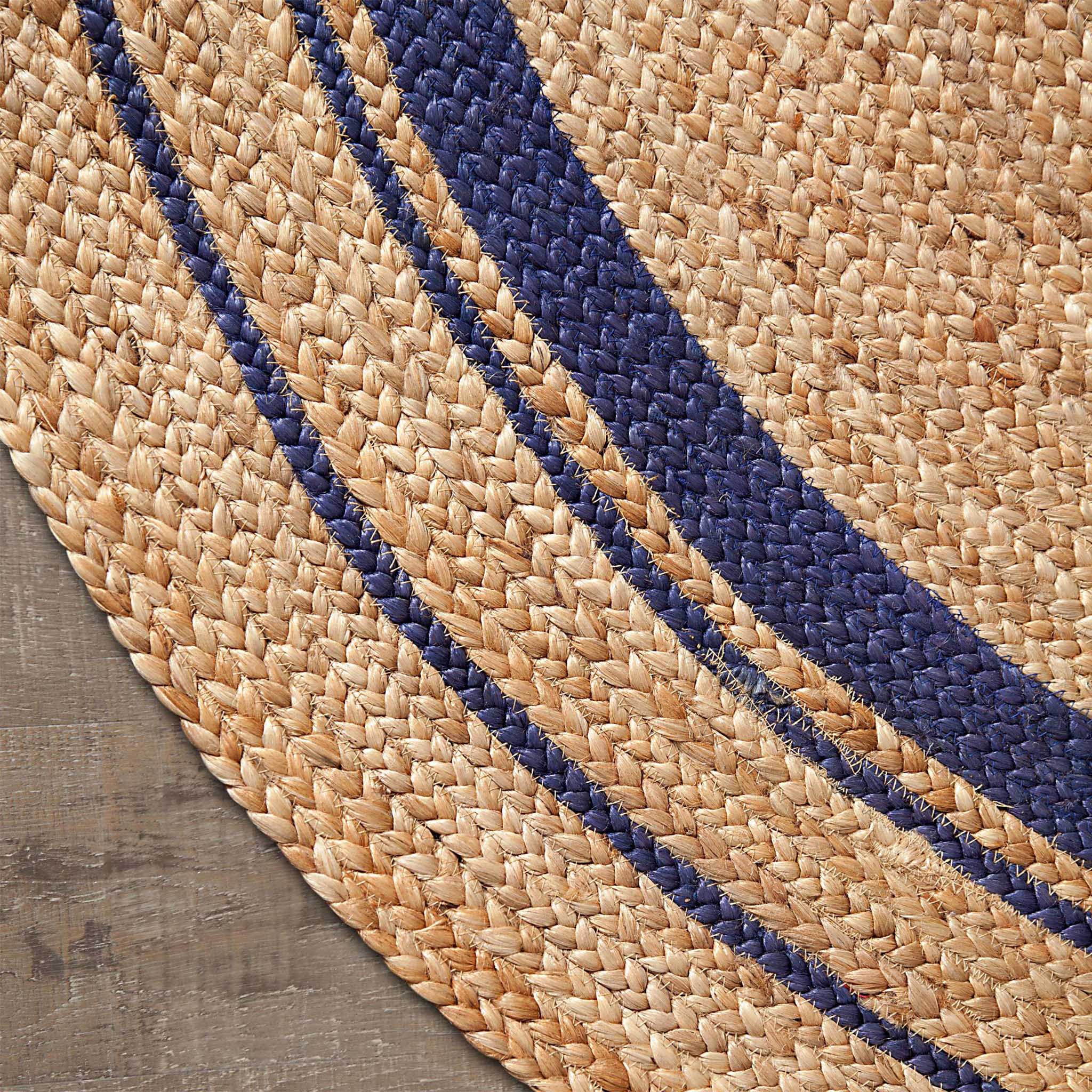 Kerala Midnite Jute Rug - Image 2