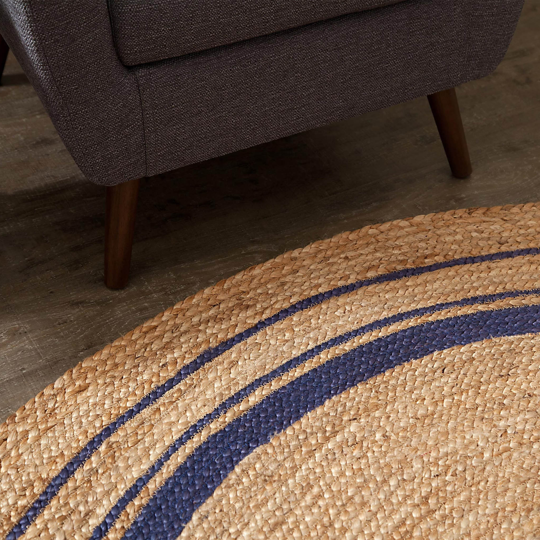 Kerala Midnite Jute Rug - Image 4