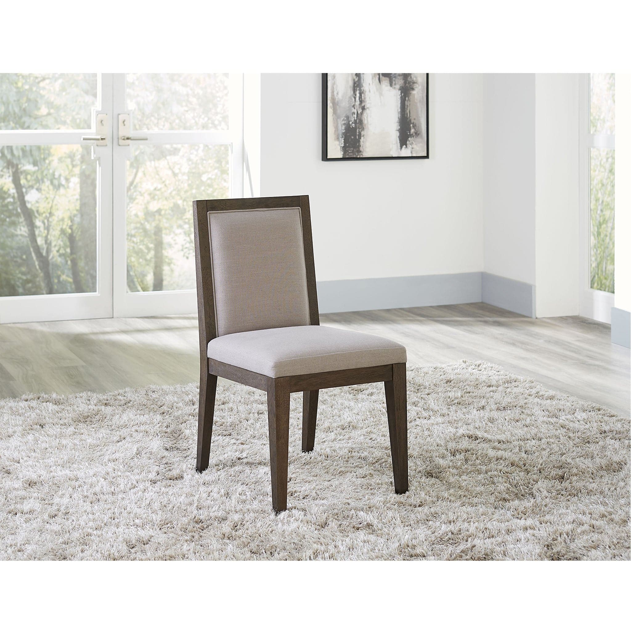 Modesto Wood Framed Upholstered Dining Chair (Set of 2) - Image 5