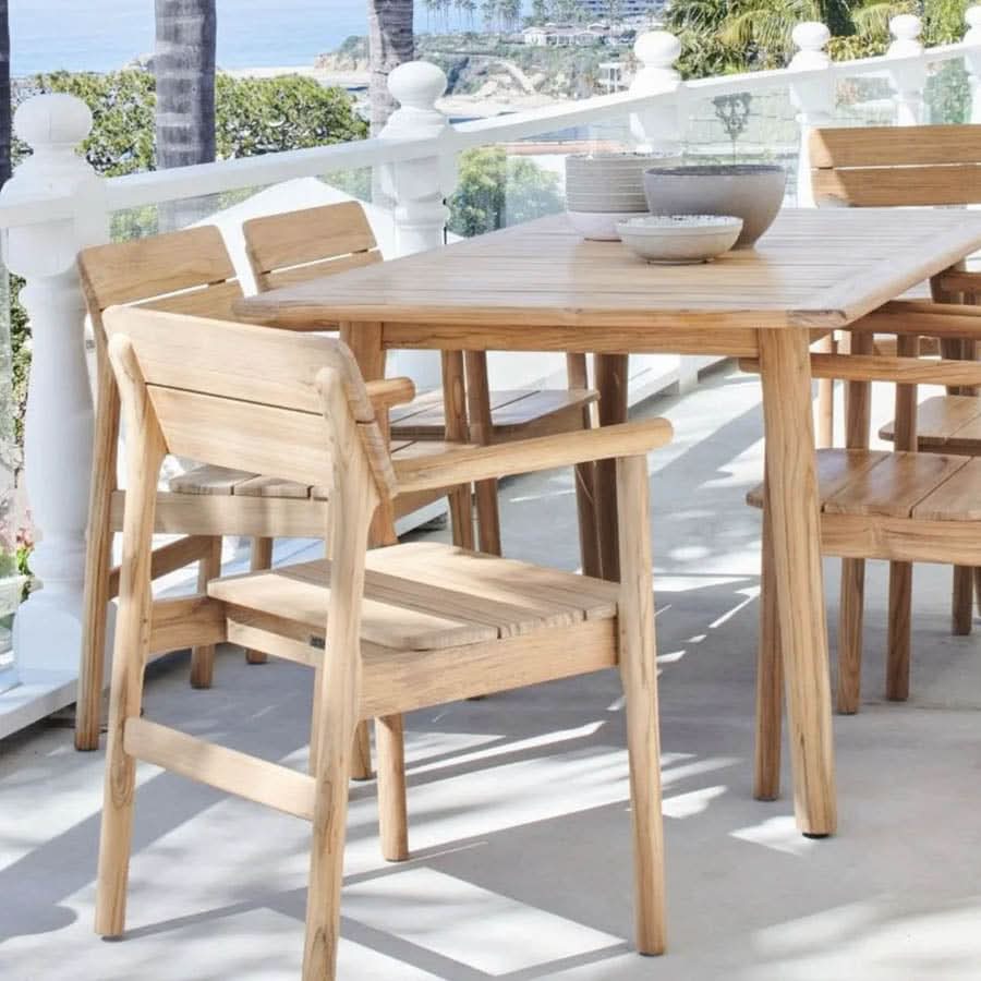 Modurn Rectangular Dining Table - Image 4