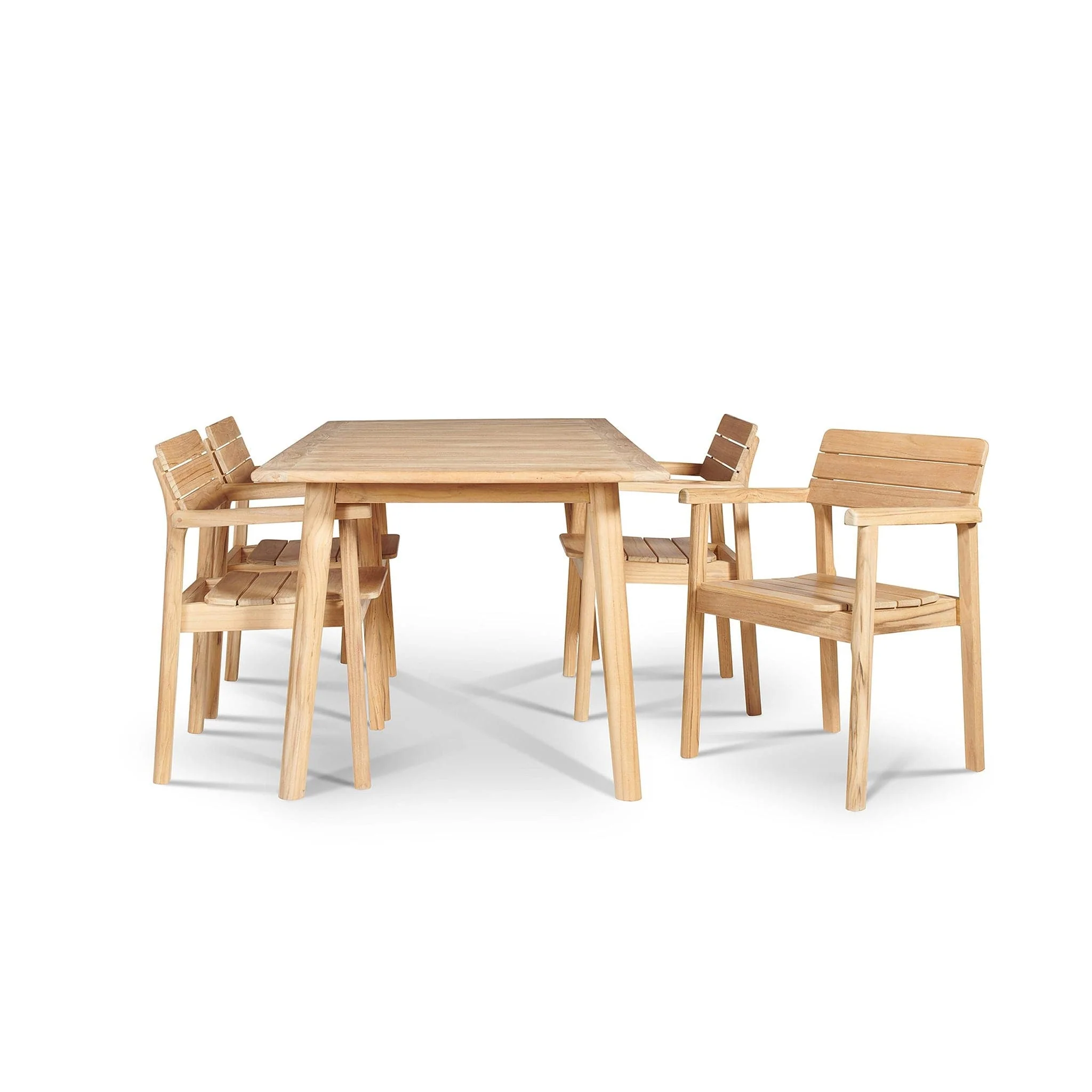 Modurn Rectangular Dining Table - Image 8