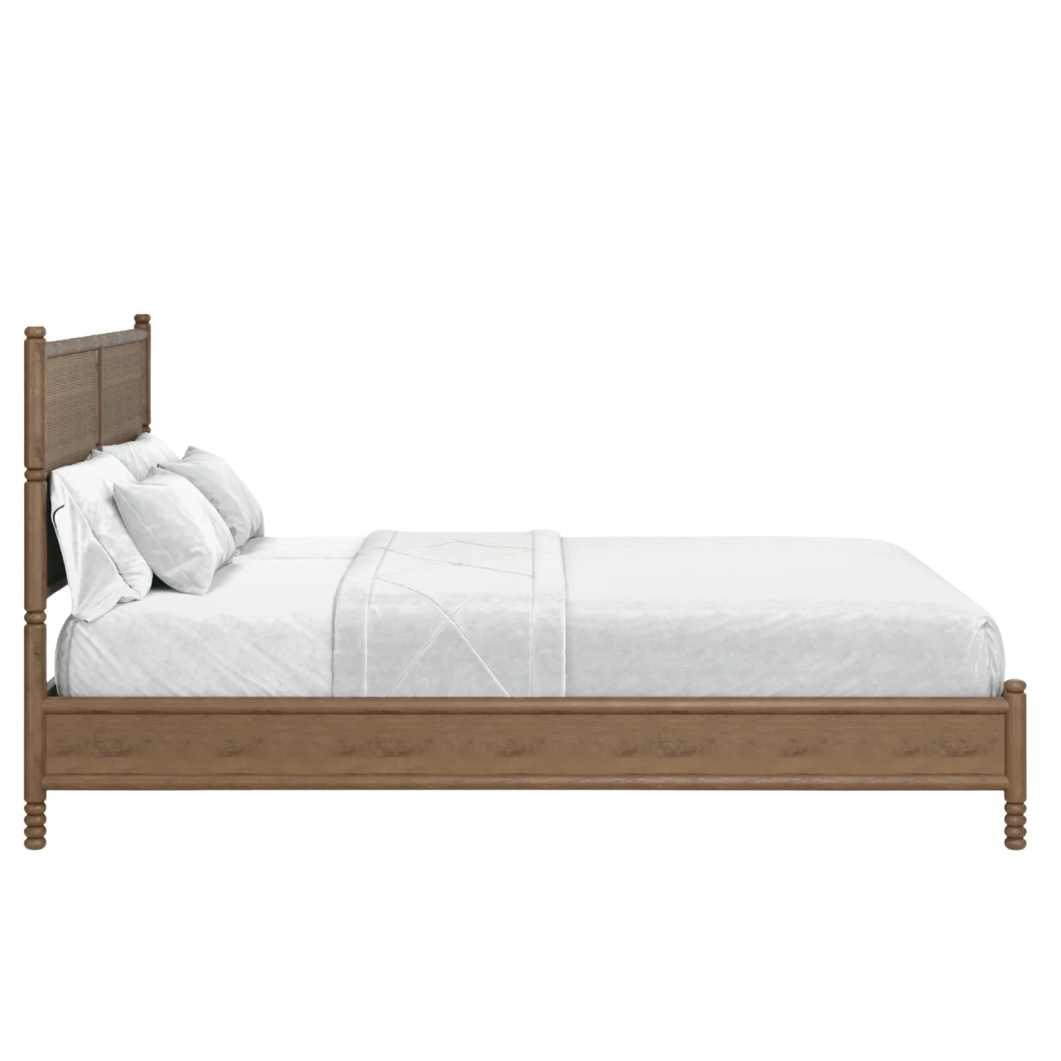 Molly Cane Platform Bed - Image 4