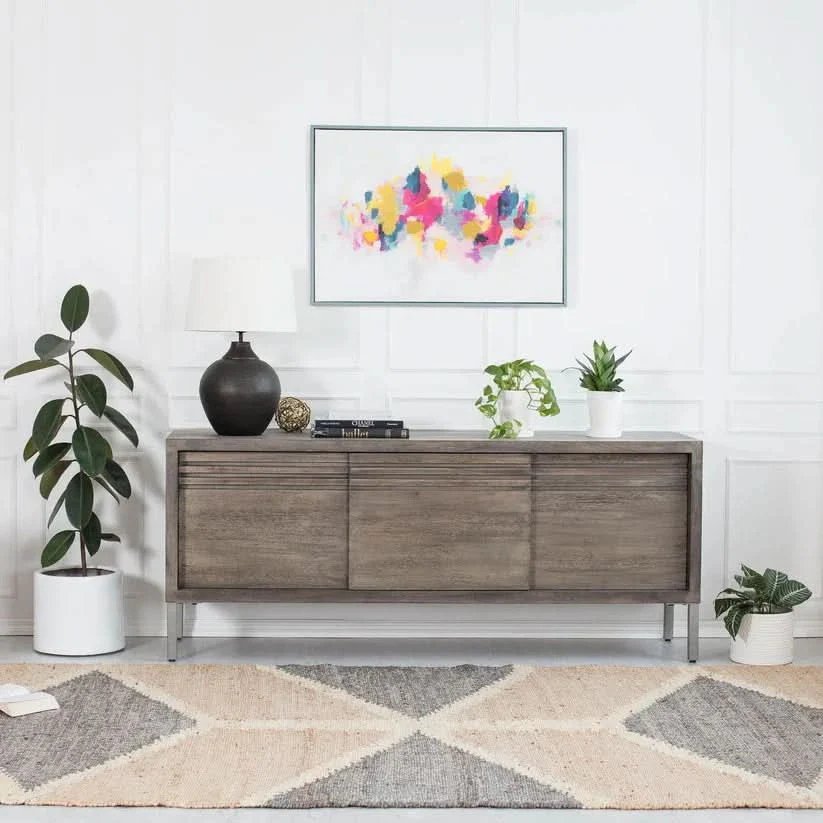 Mountains of the Moon Natural Gray & Ivory Jute Area Rug - Image 4