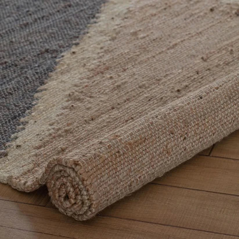 Mountains of the Moon Natural Gray & Ivory Jute Area Rug - Image 7