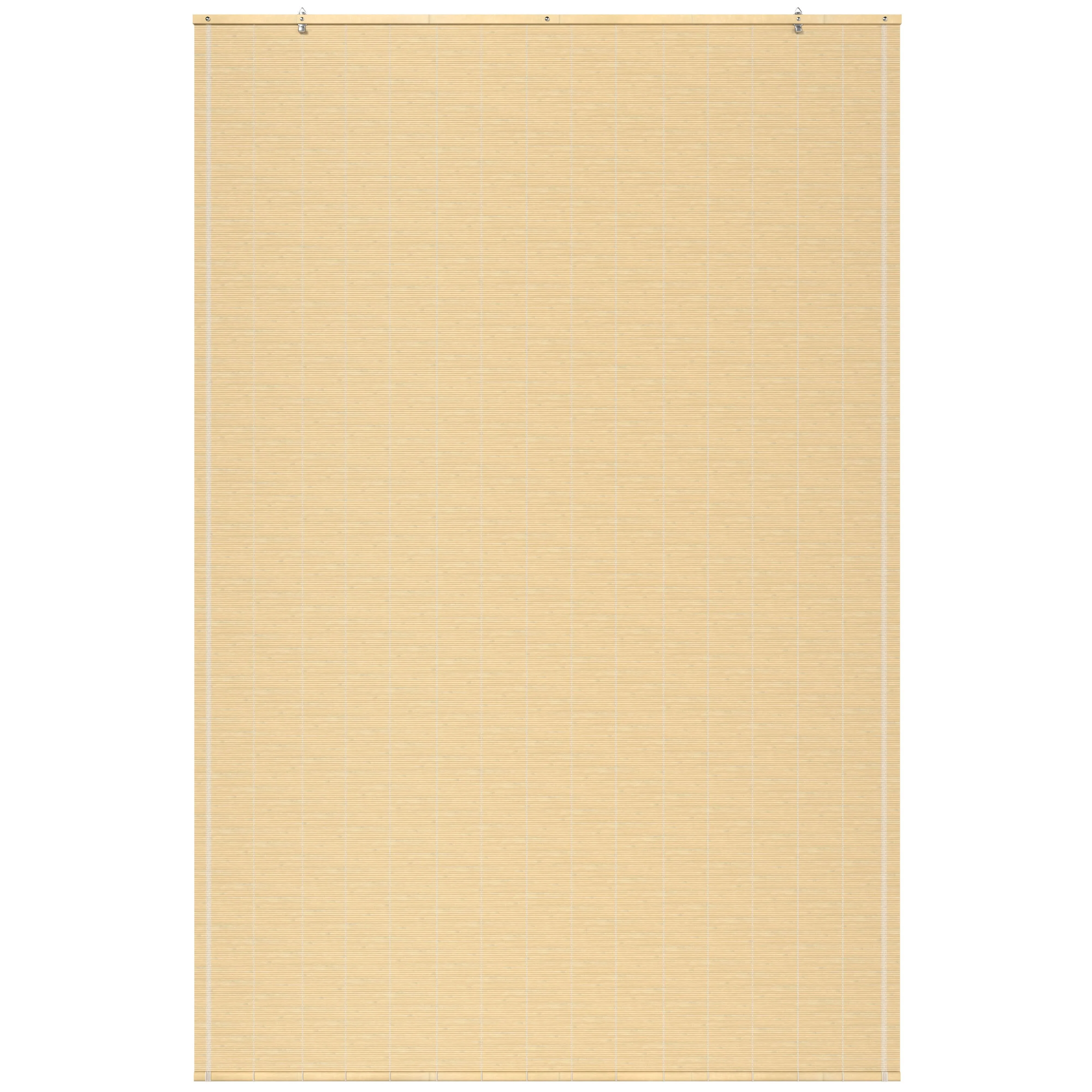 Natural Matchstick Cordless Bamboo Window Shade - Image 3