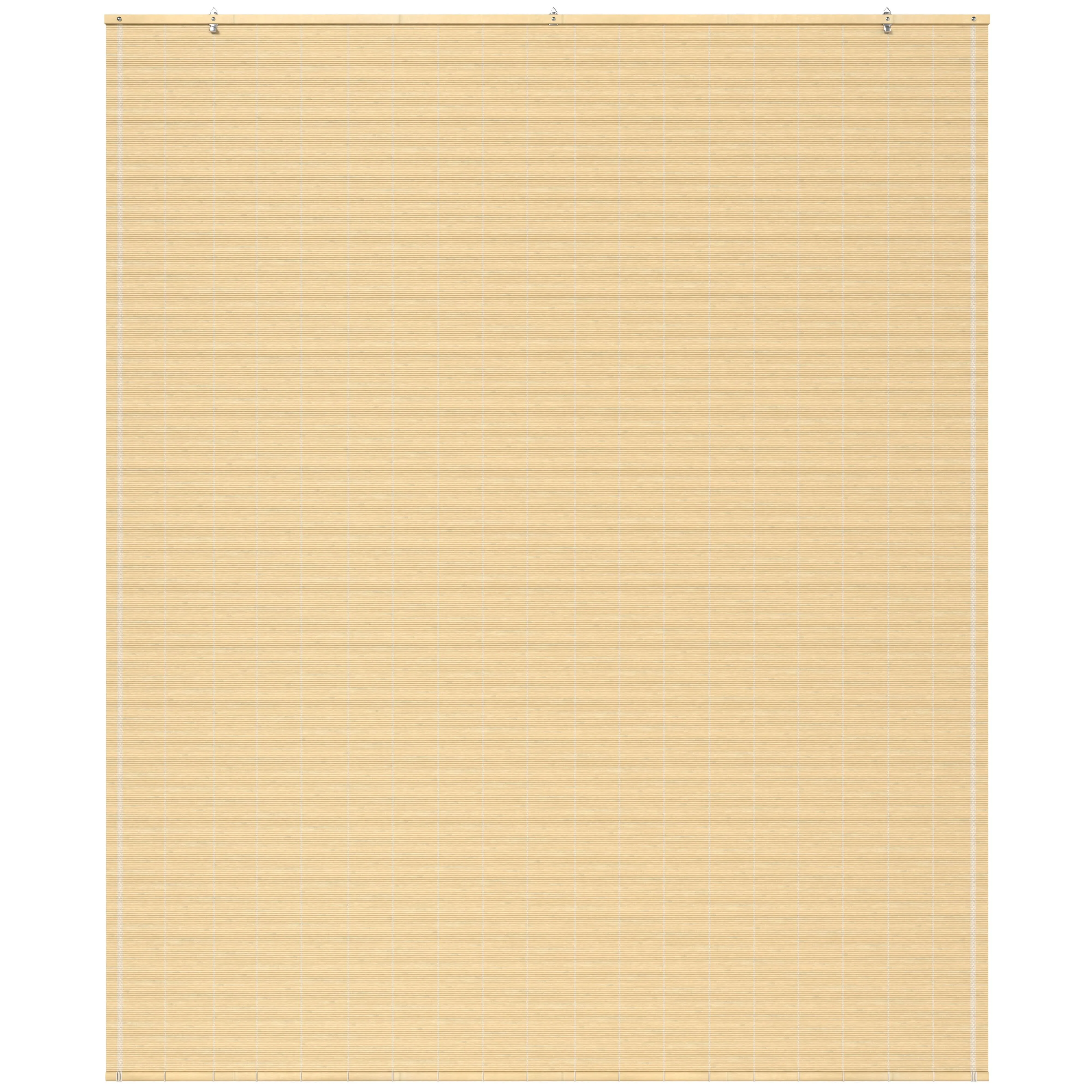 Natural Matchstick Cordless Bamboo Window Shade - Image 4