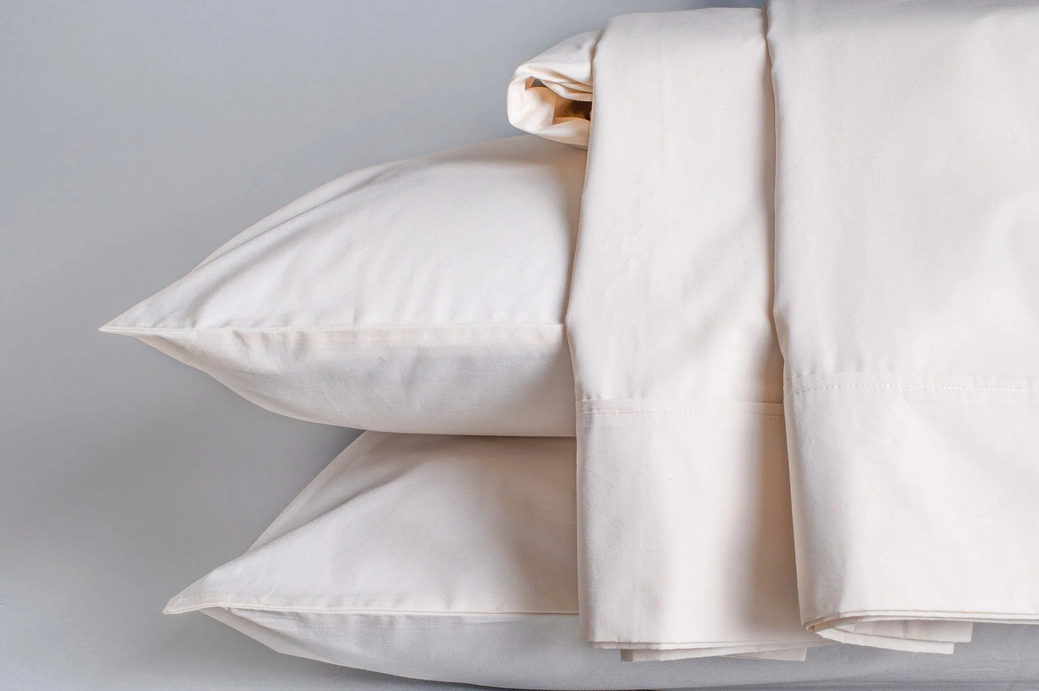 Natural Sleep Organic Cotton Percale Sheet Set - Image 2
