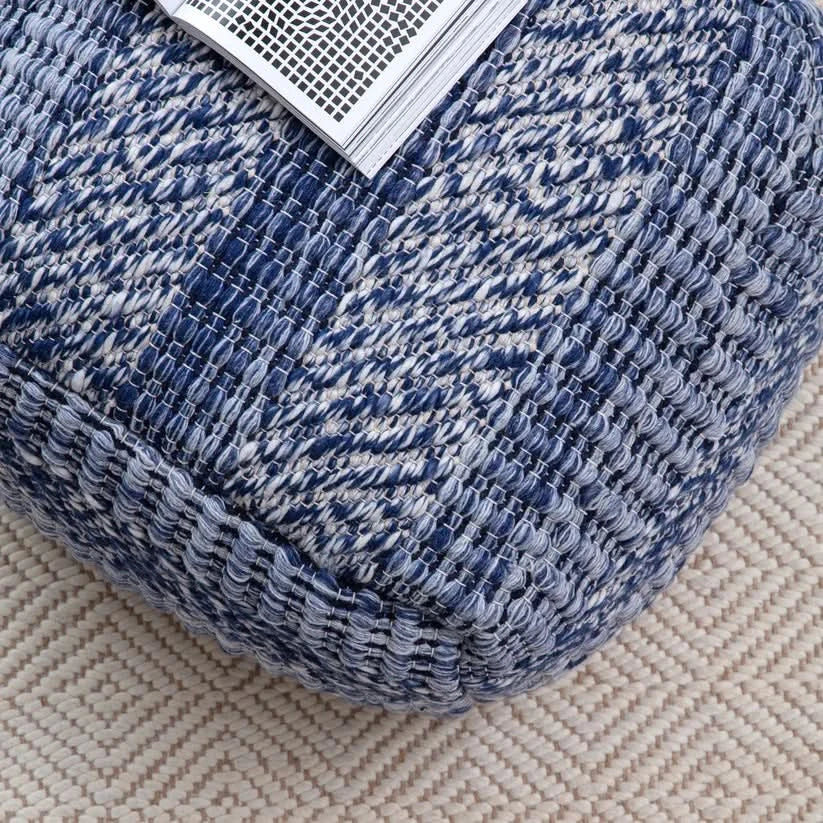Navy Gravy Pouf - Image 5