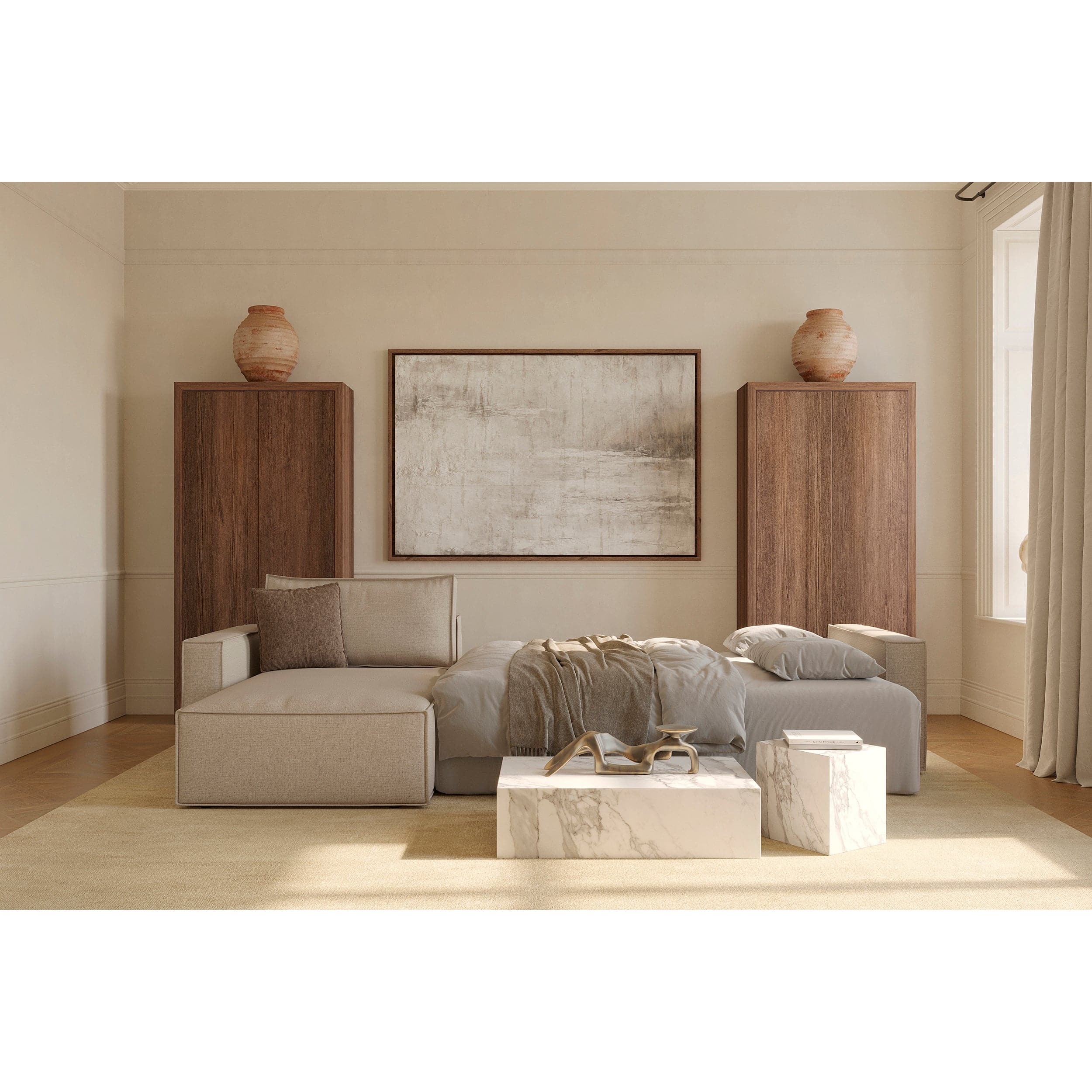 Newilla Sofa Bed With Lounger - Image 18