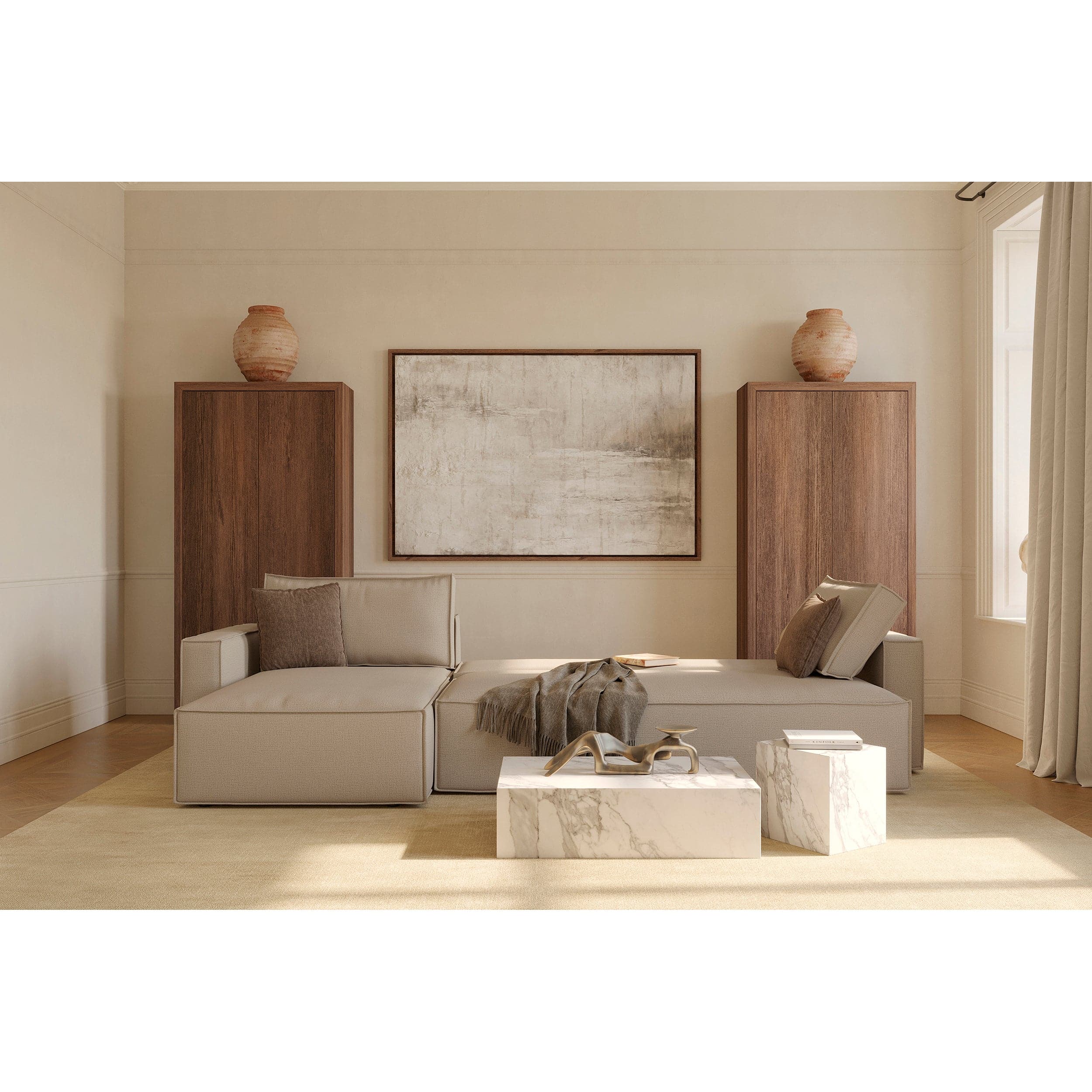 Newilla Sofa Bed With Lounger - Image 19
