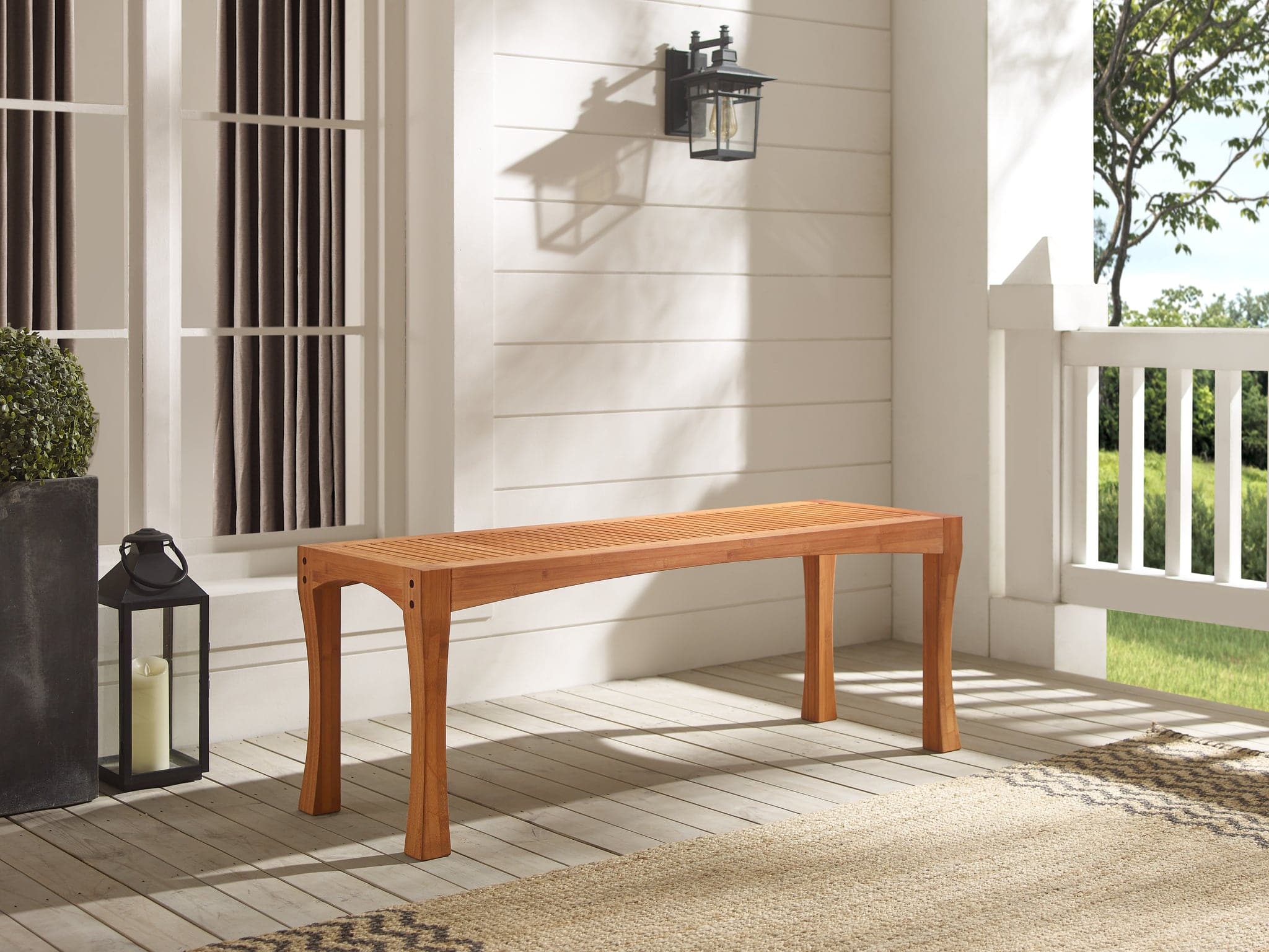 Newport Outdoor Bench - Image 4