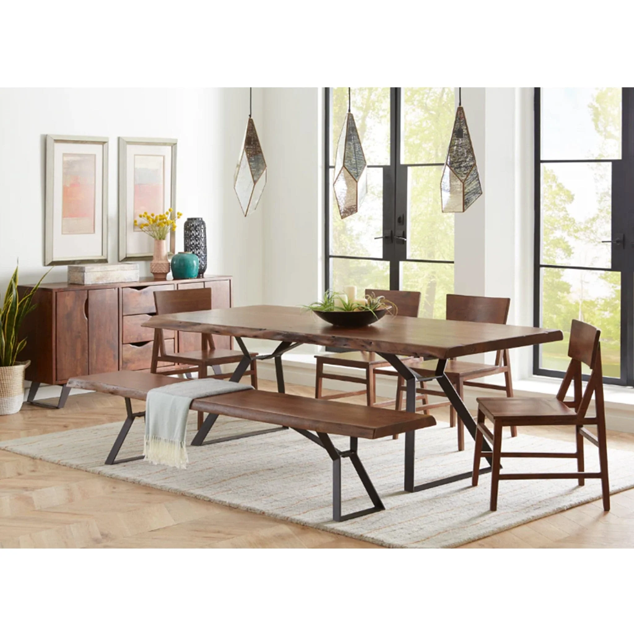 Nottingham Live Edge Dining Table - Image 4