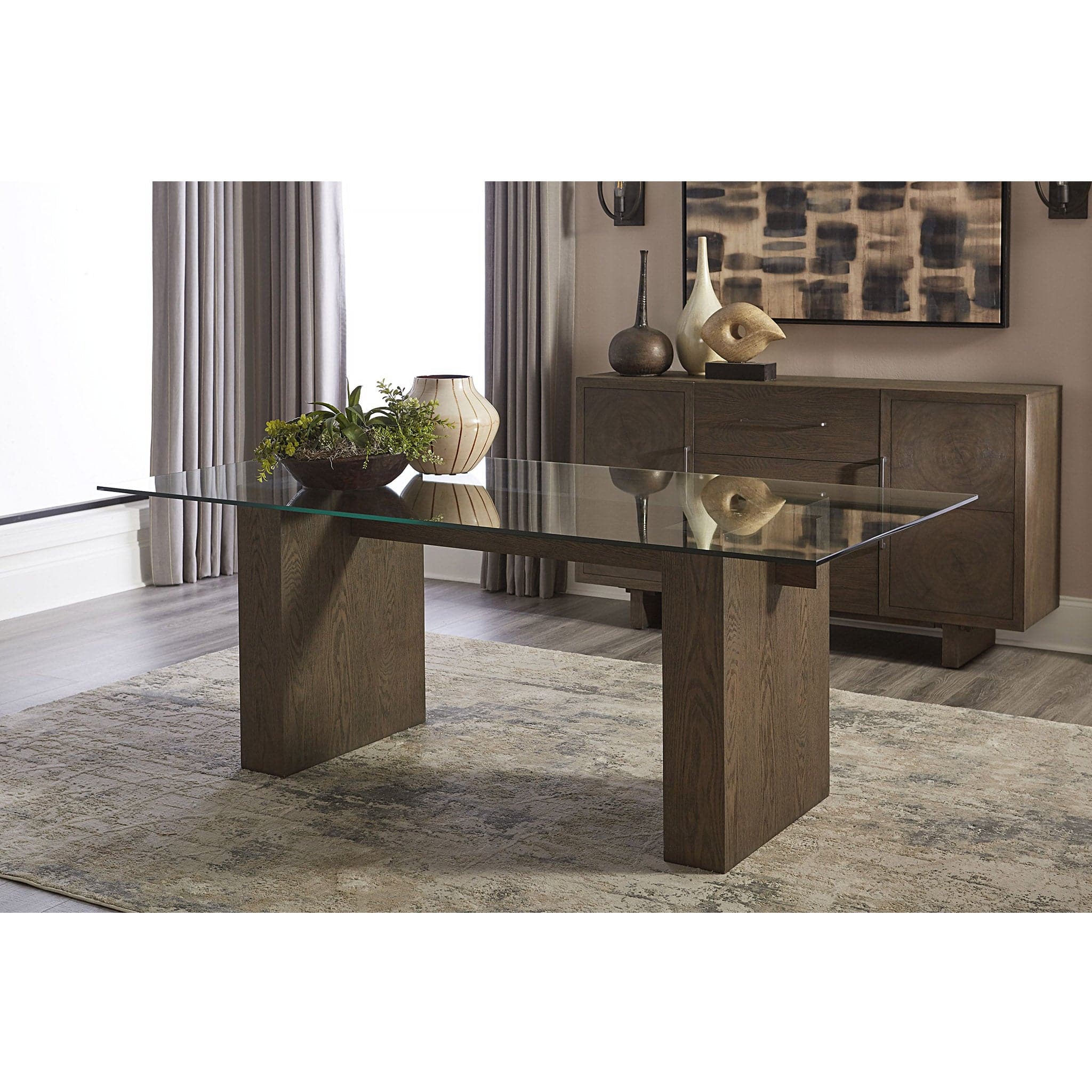 Oakland Dining Glass Table - Image 3
