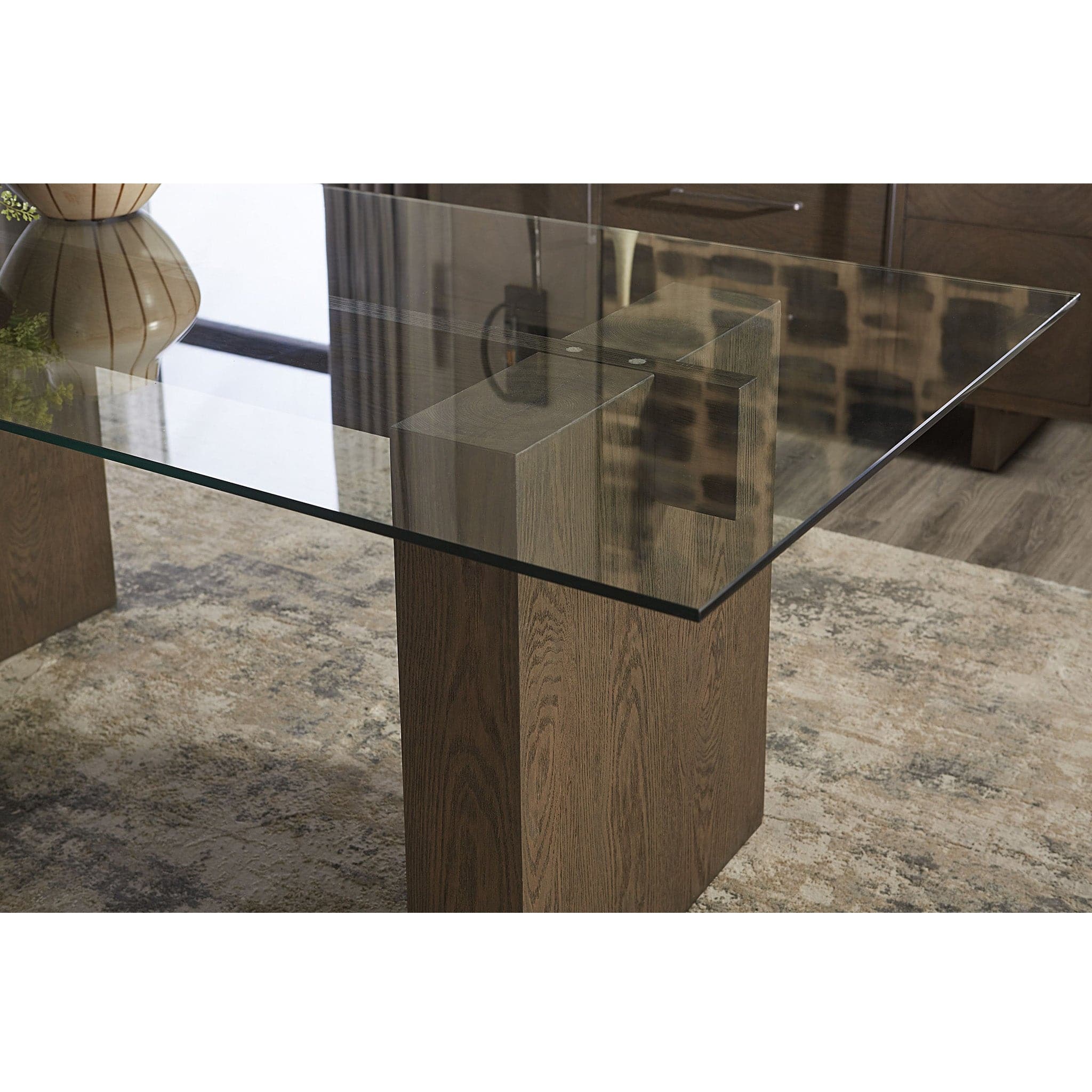Oakland Dining Glass Table - Image 5