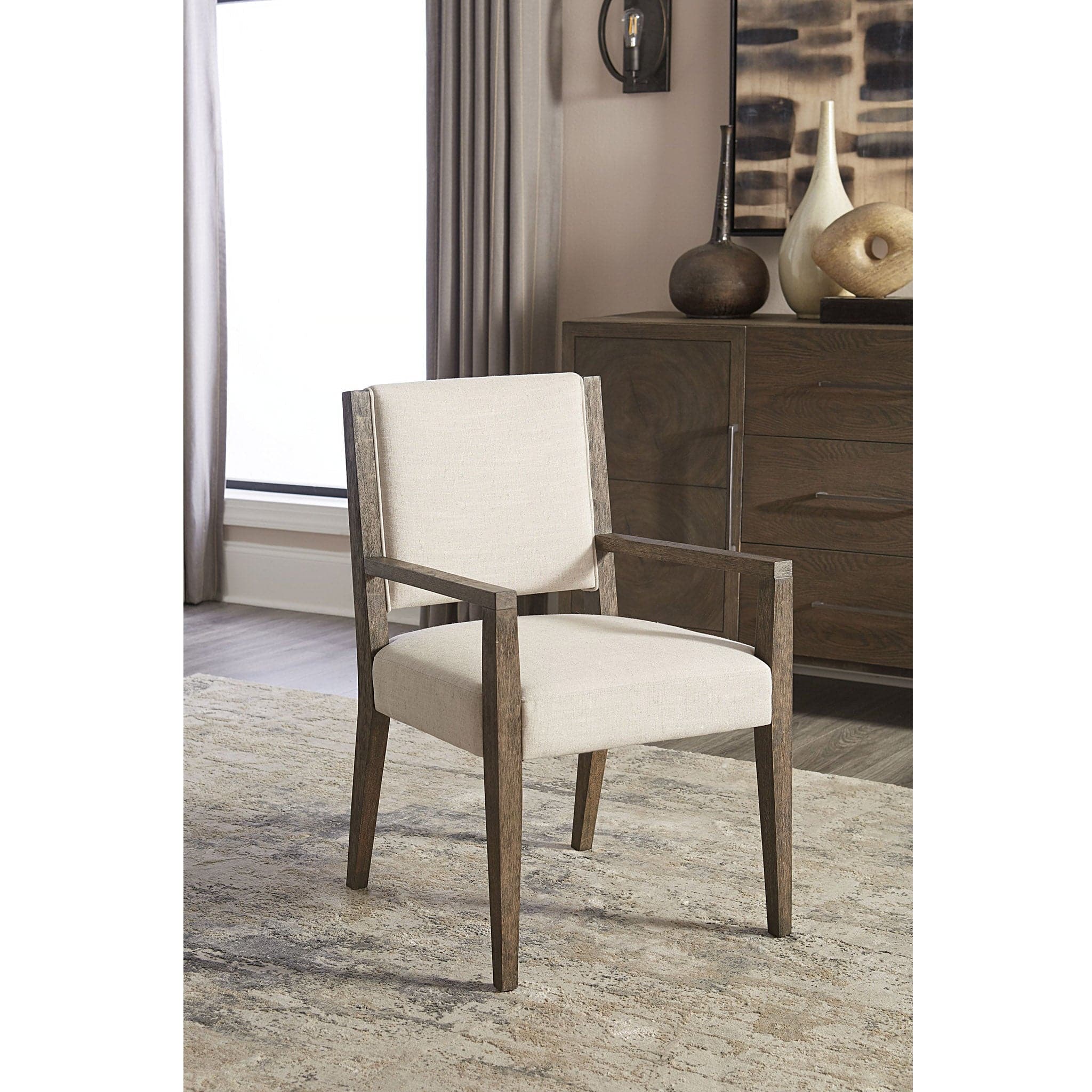 Oakland Upholstered Arm Chair (Set of 2) - Image 6