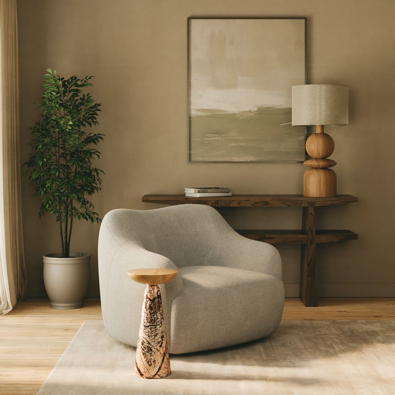 Orla Swivel Chair - Image 3