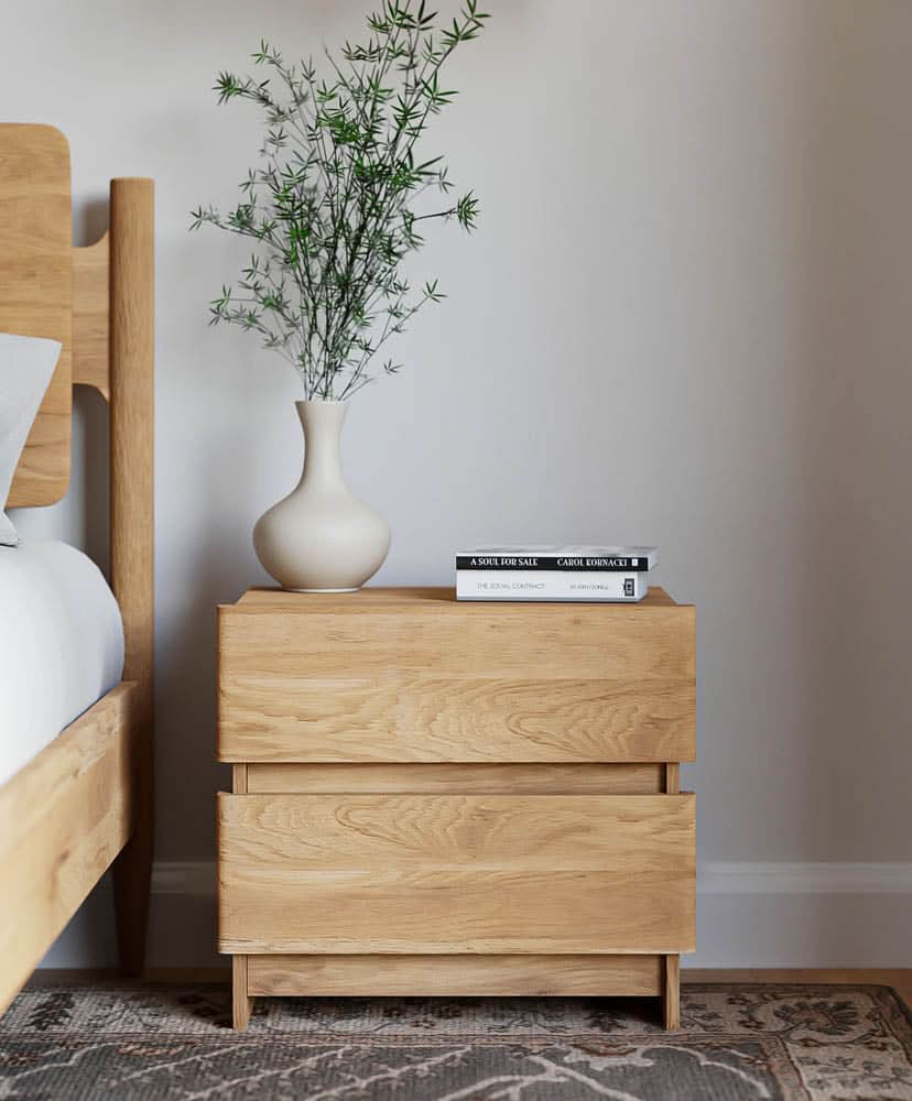 Overton Oak Nightstand - Image 3