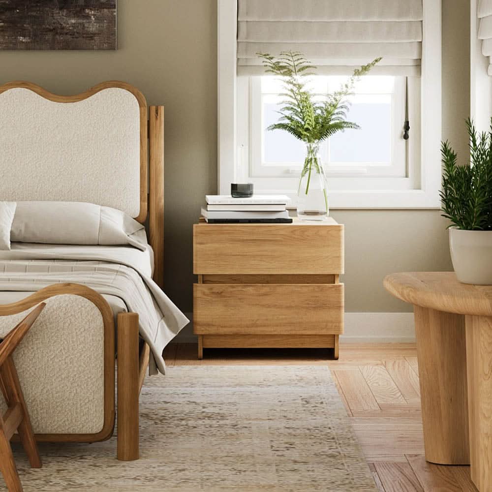 Overton Oak Nightstand - Image 4
