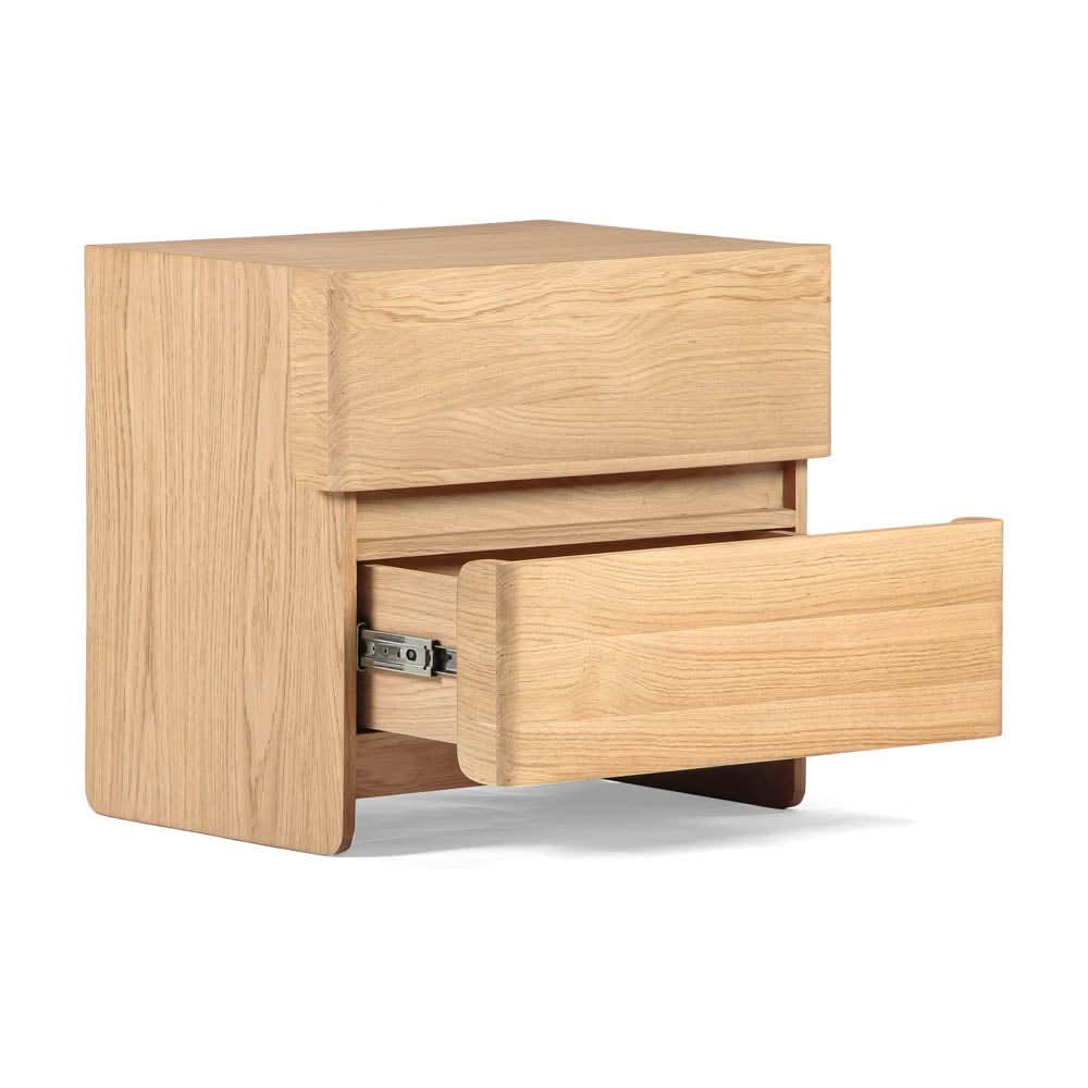 Overton Oak Nightstand - Image 9