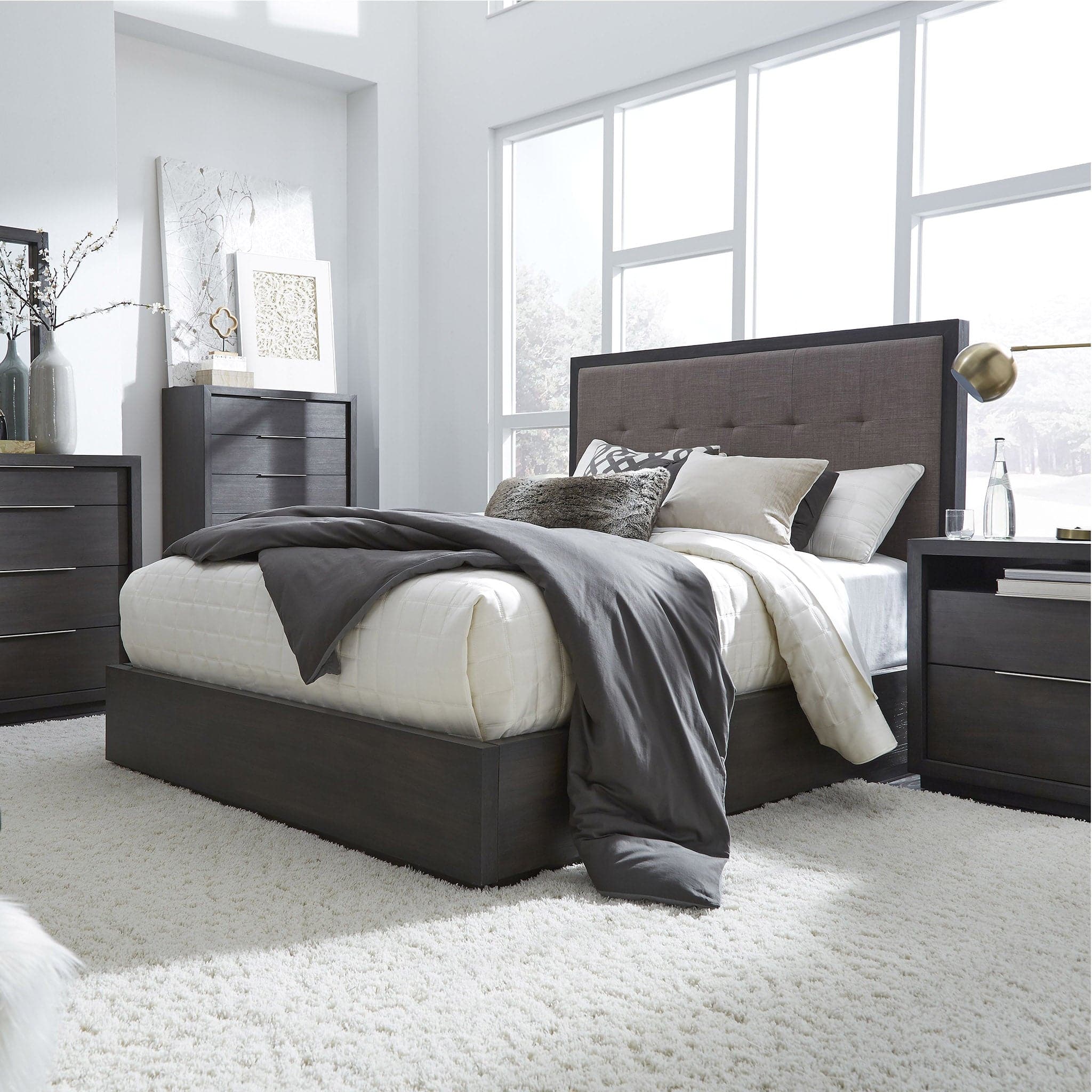 Oxford Upholstered Platform Bed - Image 3