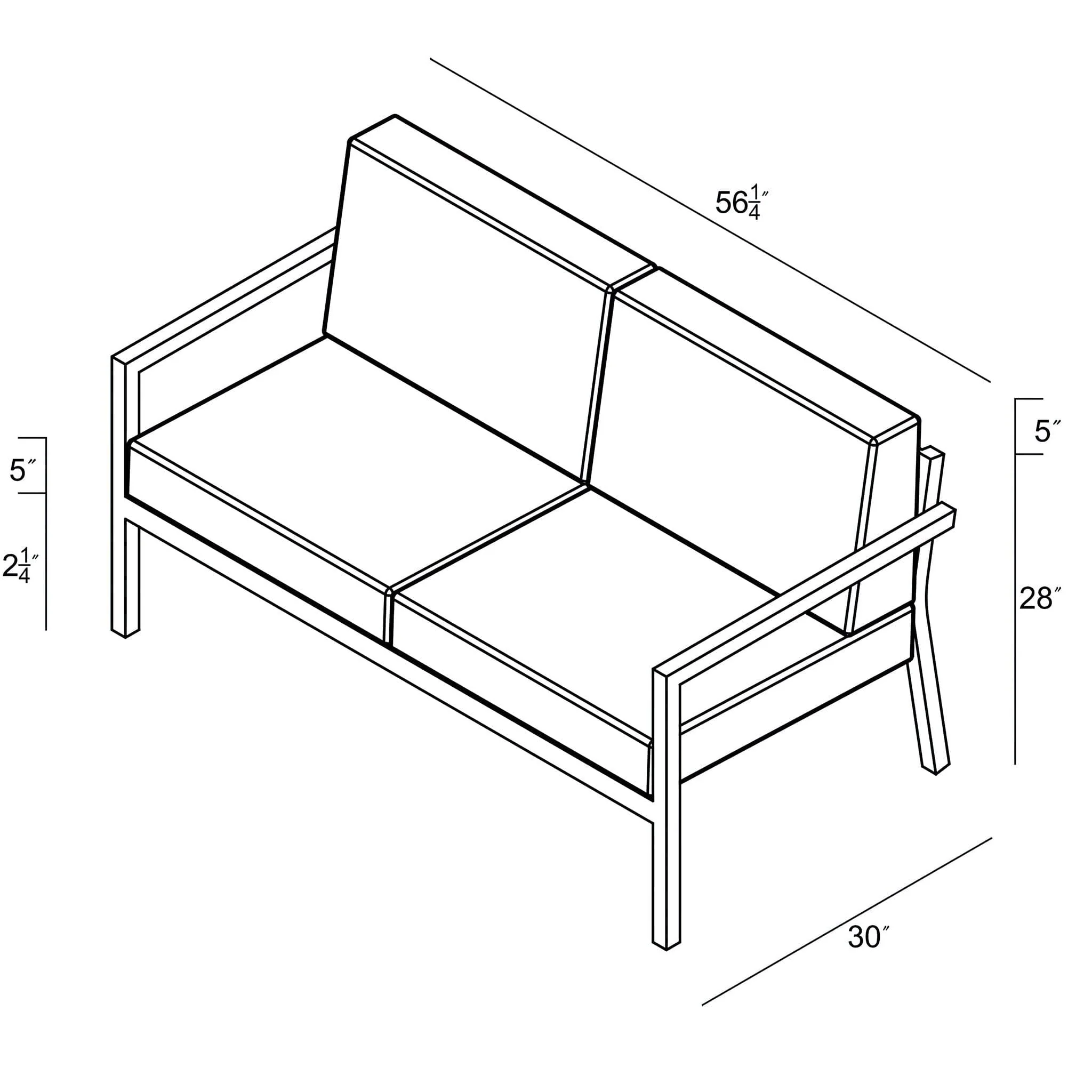Pacifica Loveseat - Image 12