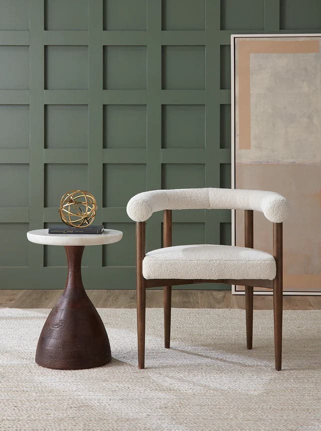Palm Desert Modern Marble Side Table - Image 7