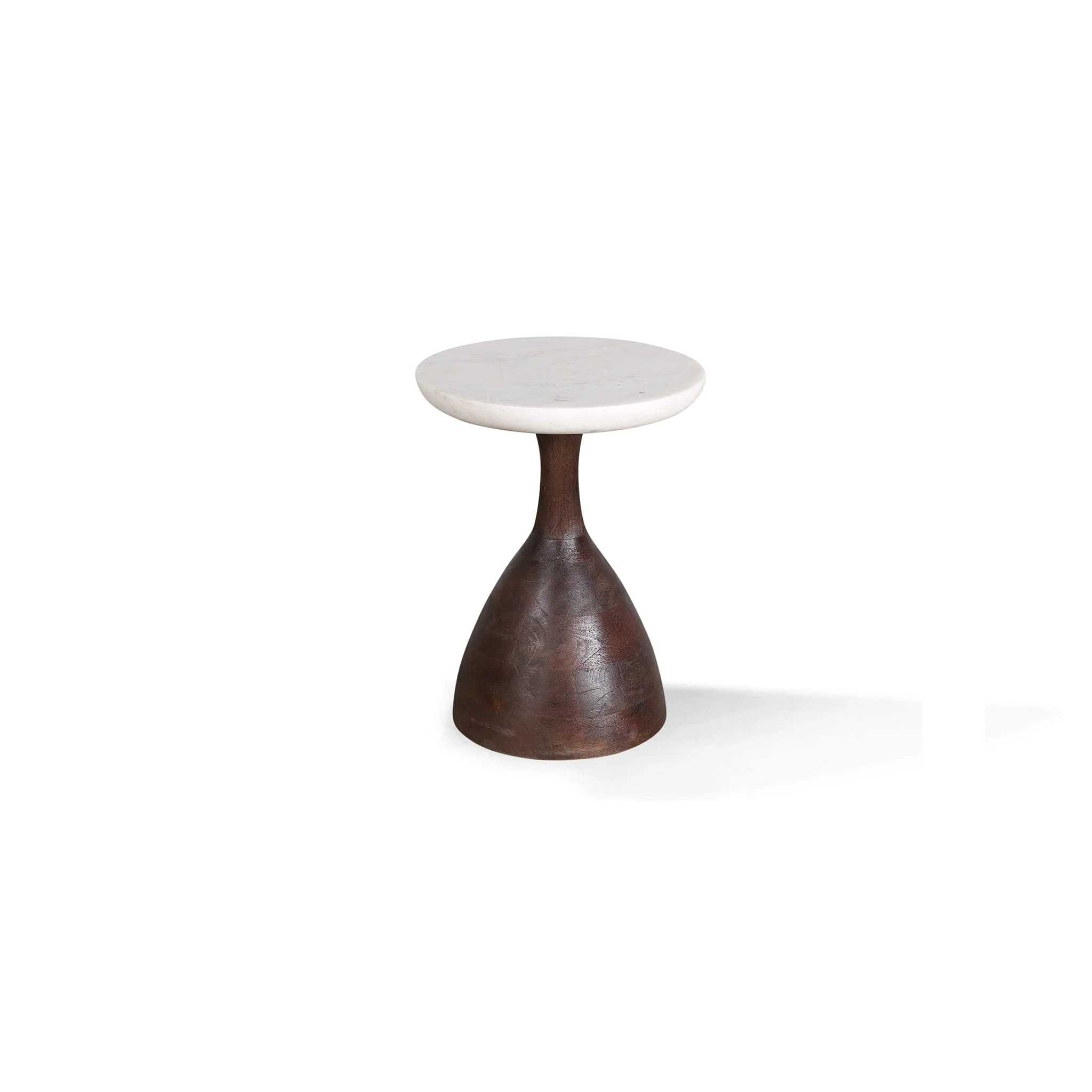 Palm Desert Modern Marble Side Table - Image 8