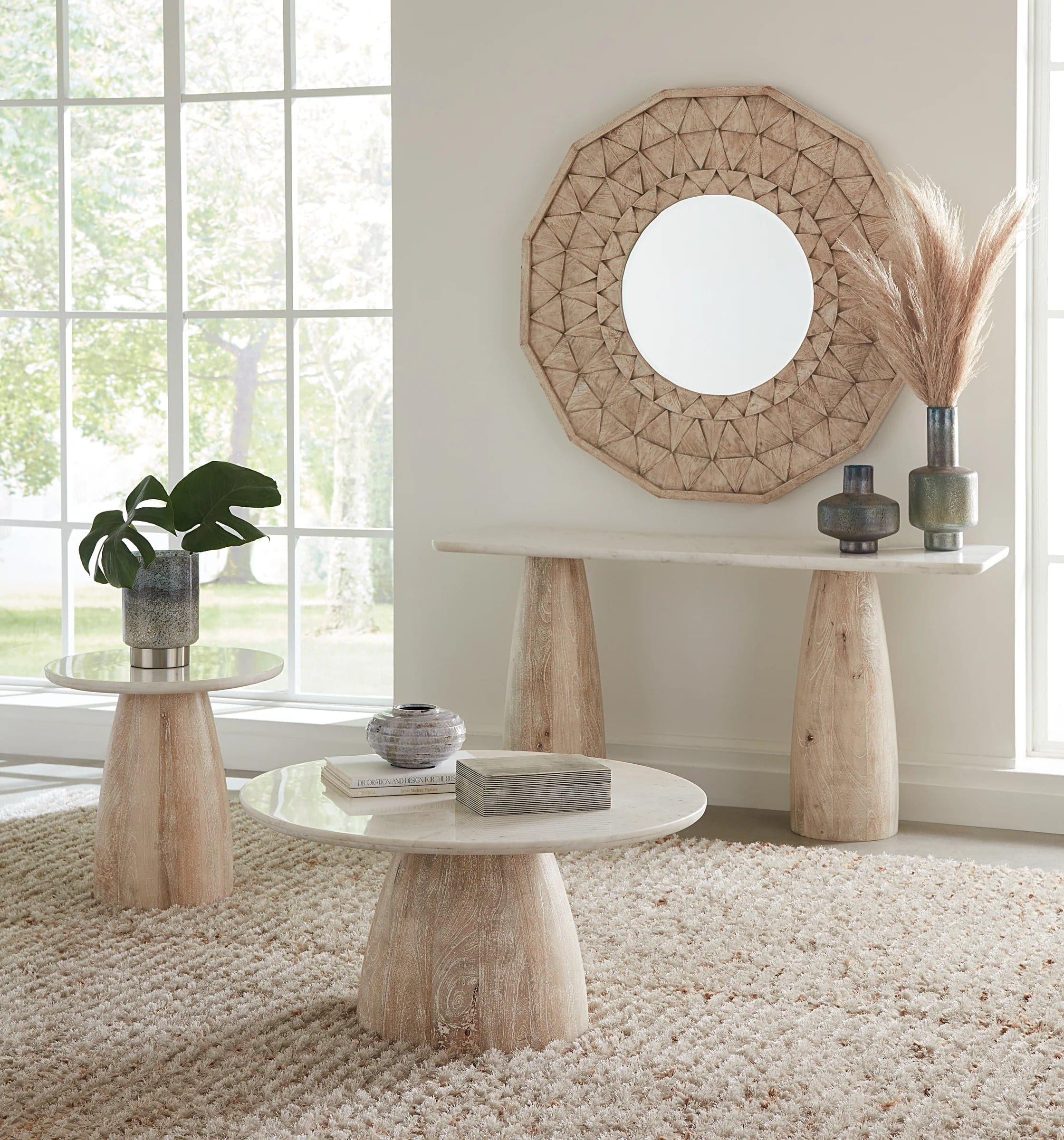 Palm Desert Oval Console Table - Image 3