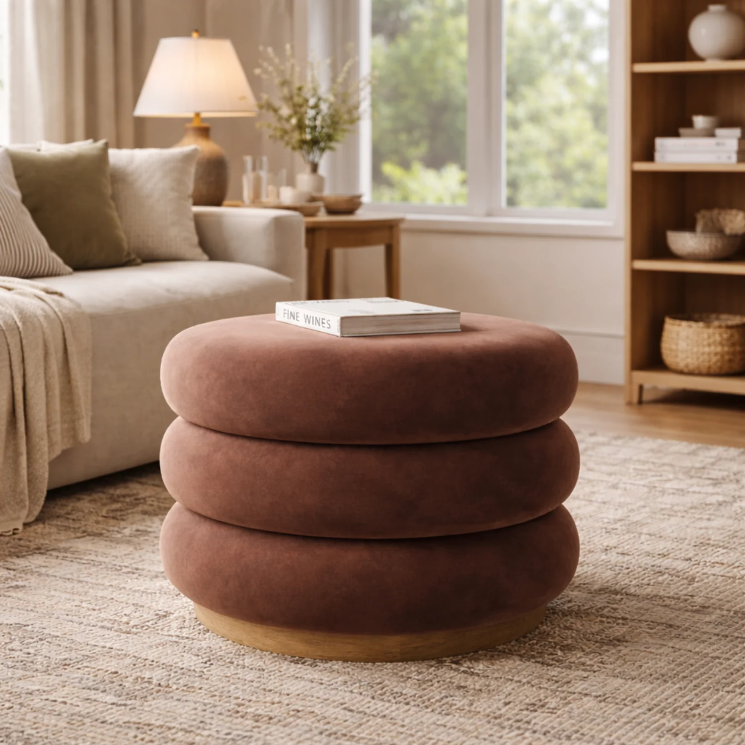 Parker Upholstered Ottman - Image 4