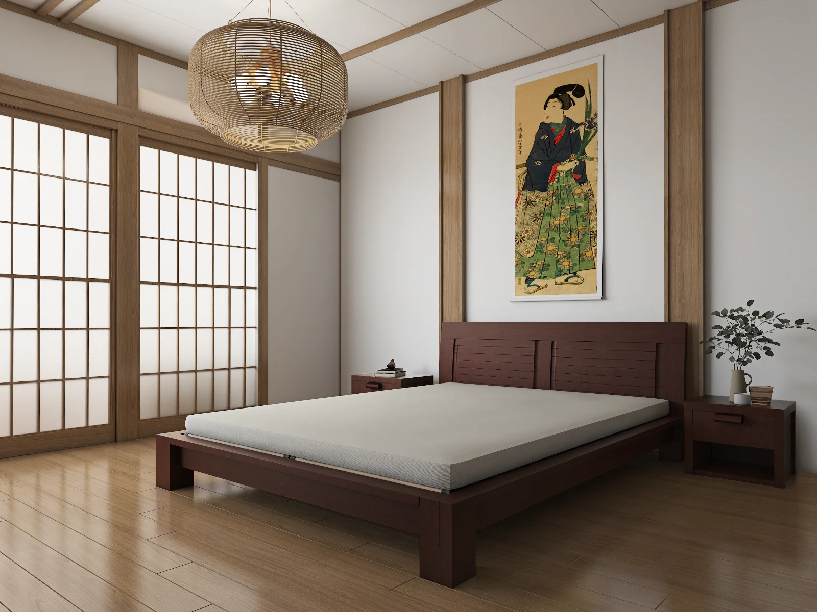 Raku Tatami Platform Bed - Image 3