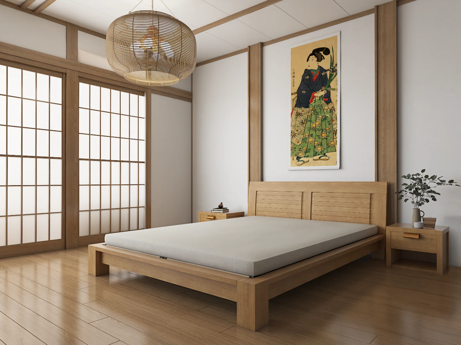 Raku Tatami Platform Bed - Image 4