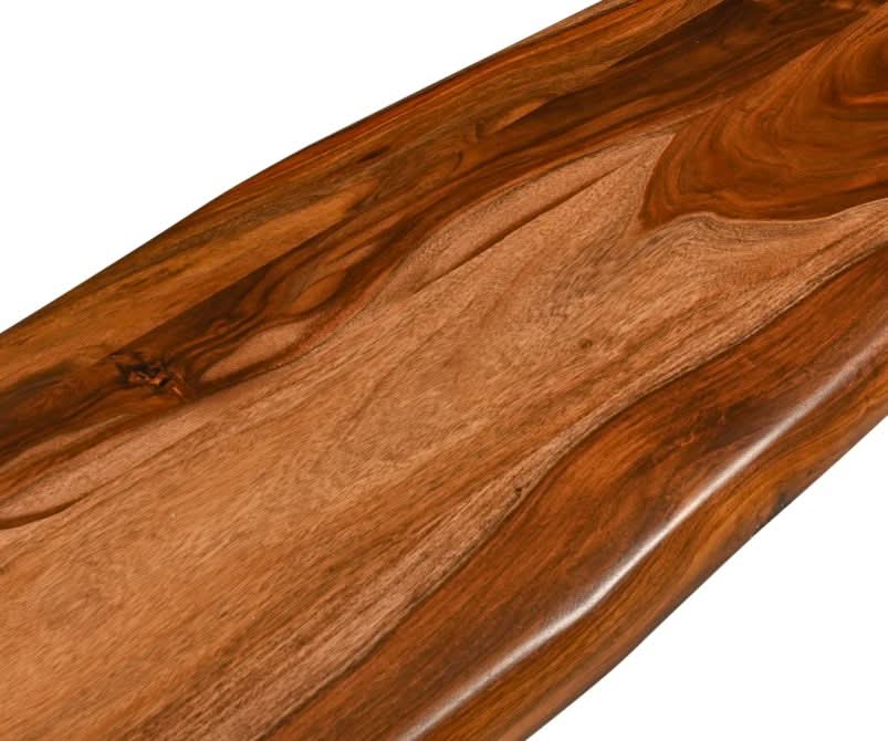 Rosewood Live Edge Long Bench - Image 5