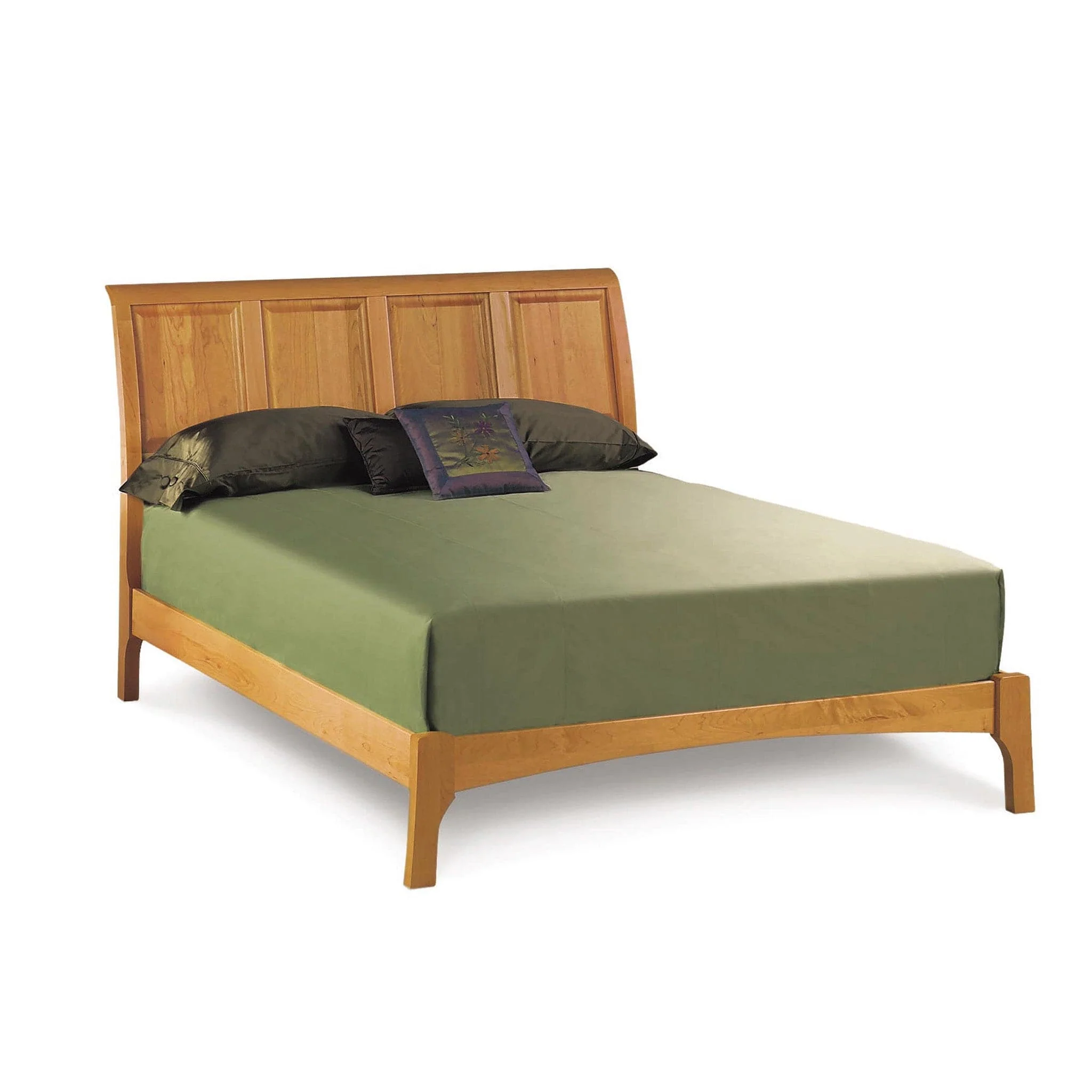 Copeland Sarah 45" Sleigh Bed with Low Footboard, Platform Bed - Image 2