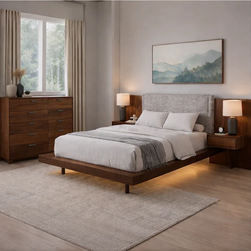 Savoy Floating Platform Bed - Image 7
