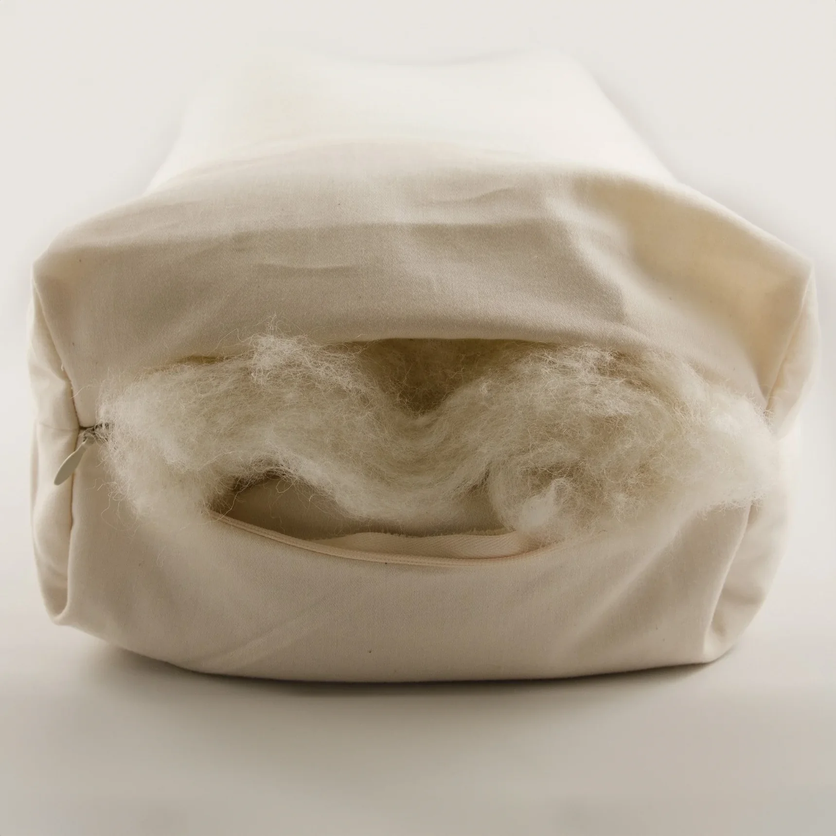Shambho Hull and Wool Pillow - Image 5