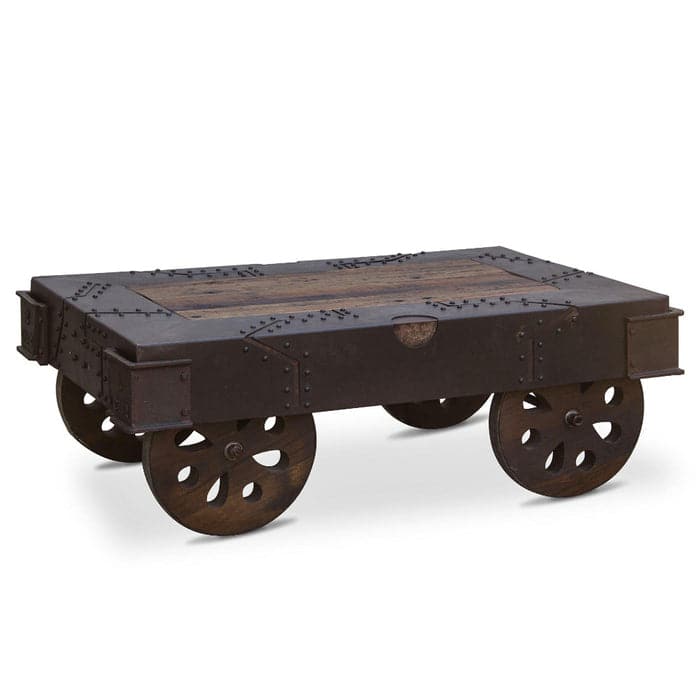 Sterling Wheeled Coffee Table