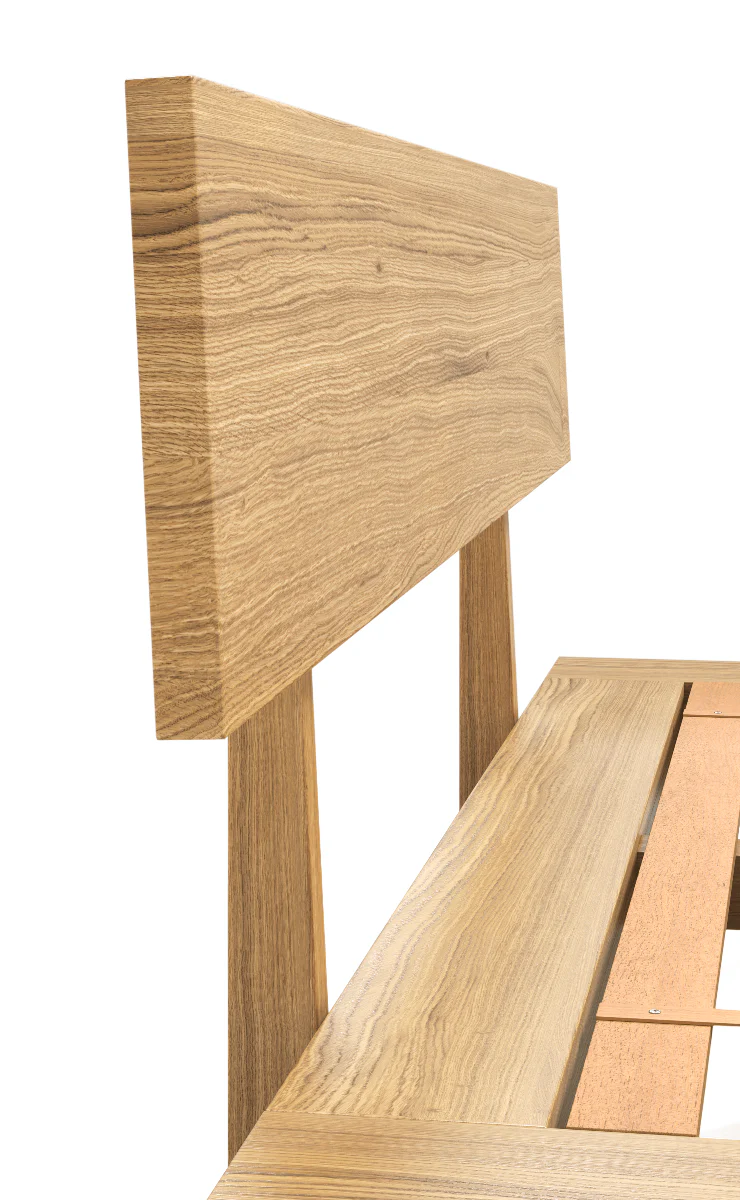 Takuma Japanese Platform Bed Headboard - Image 4