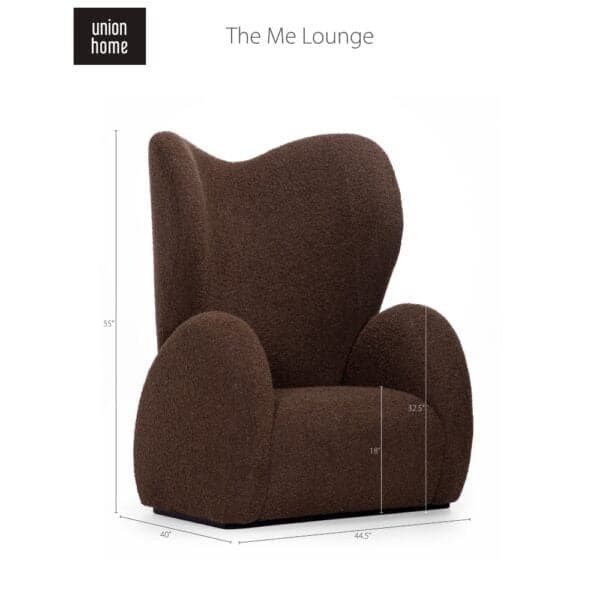 The Me Boucle Lounge Chair - Image 6