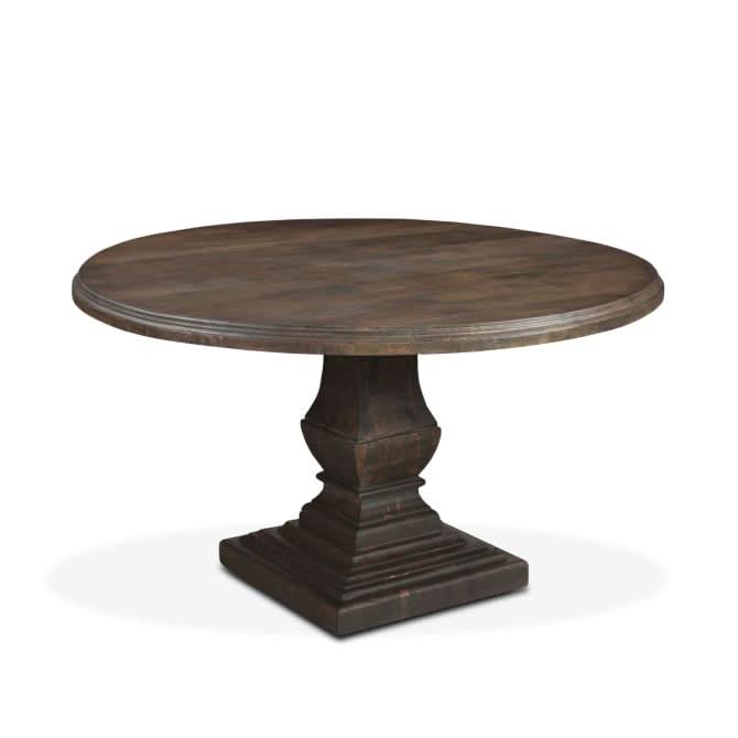 Toulon 48" Weathered Mango Round Dining Table