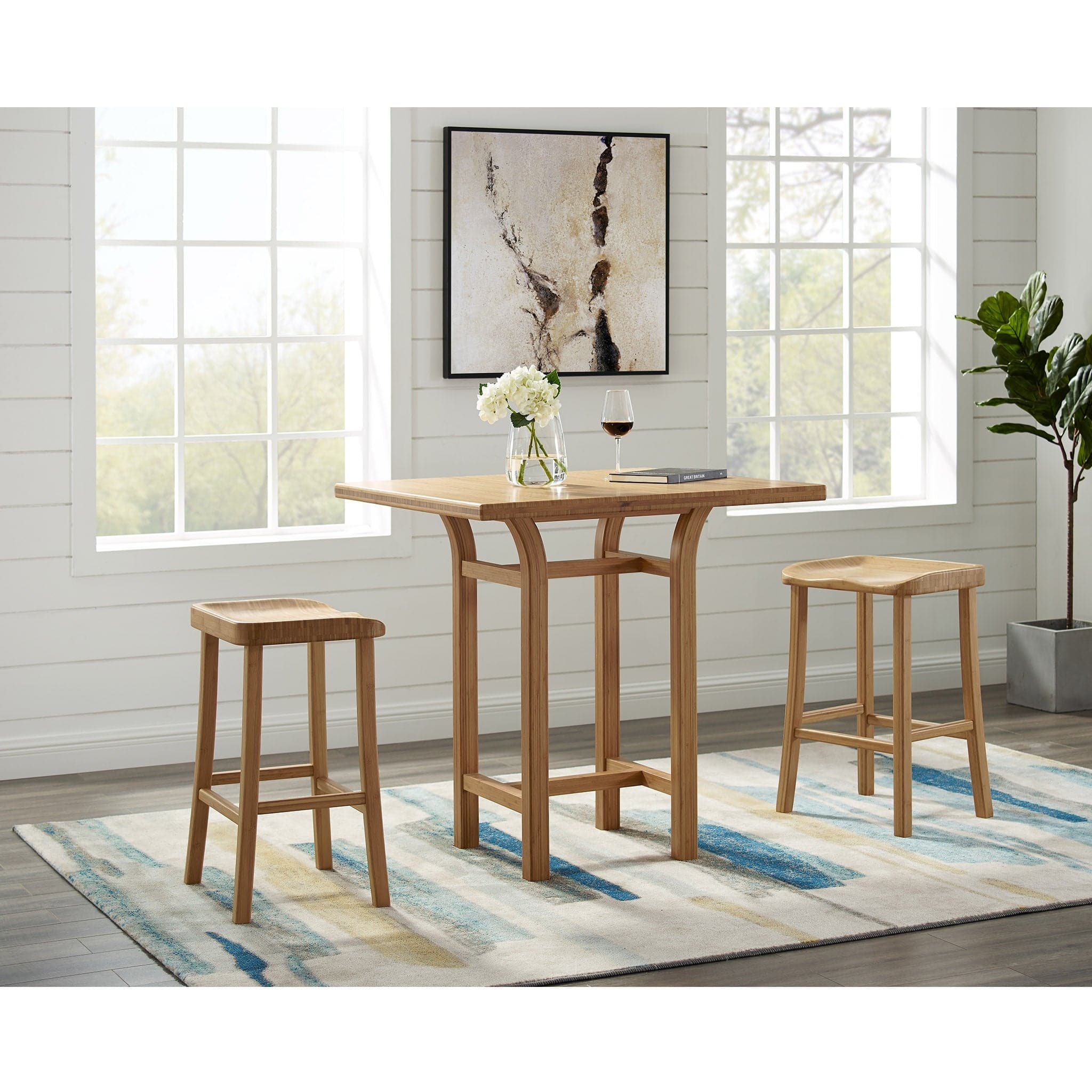 Tulip Bar Height Stool (set of 2) - Image 3
