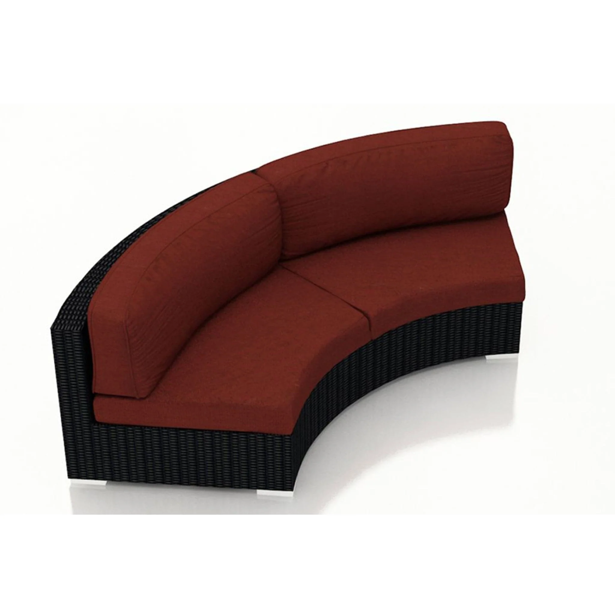 Urbana Curved Loveseat - Image 6