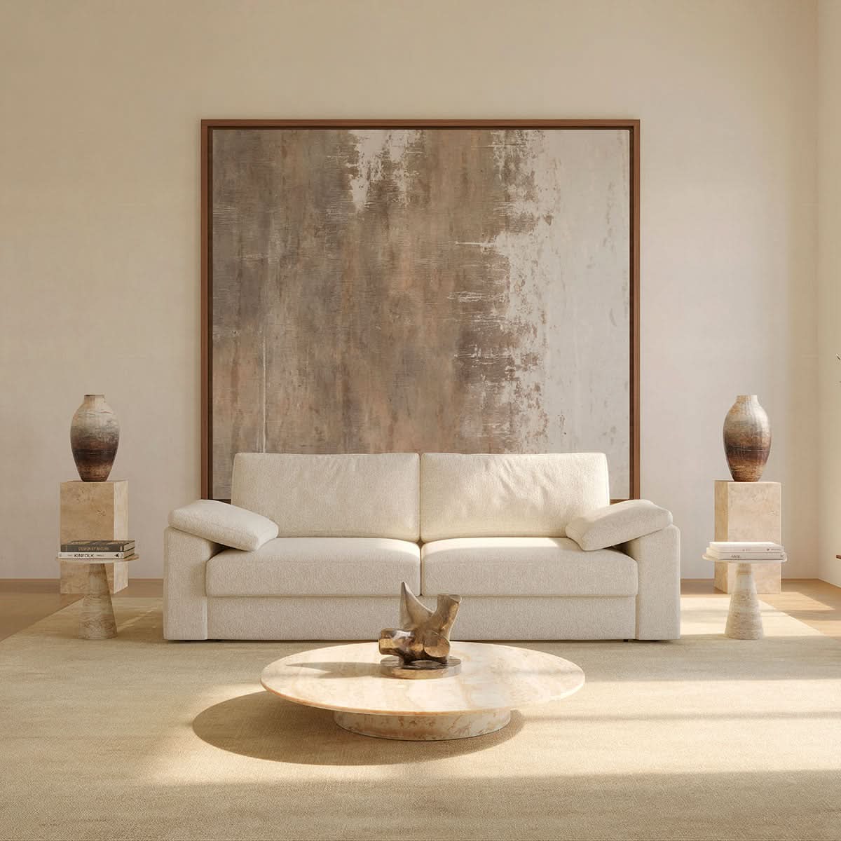 Vilander Sofa Bed With Cushion Arms - Image 3