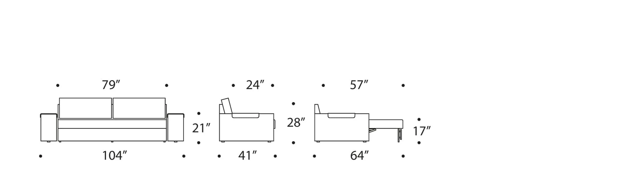 Vilander Sofa Bed With Wide (Excess) Arms - Image 10