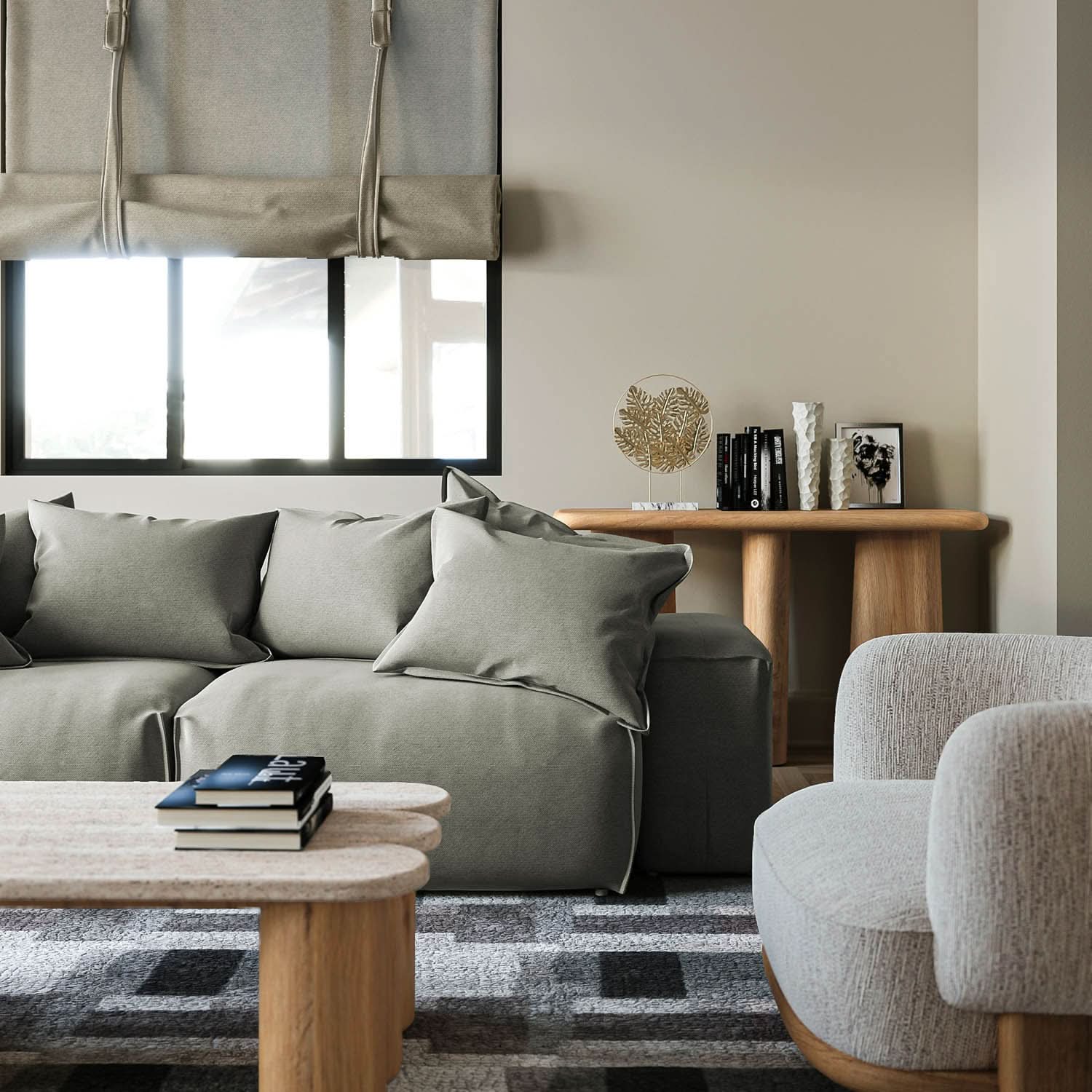 Vittori Boucle Chair - Image 3