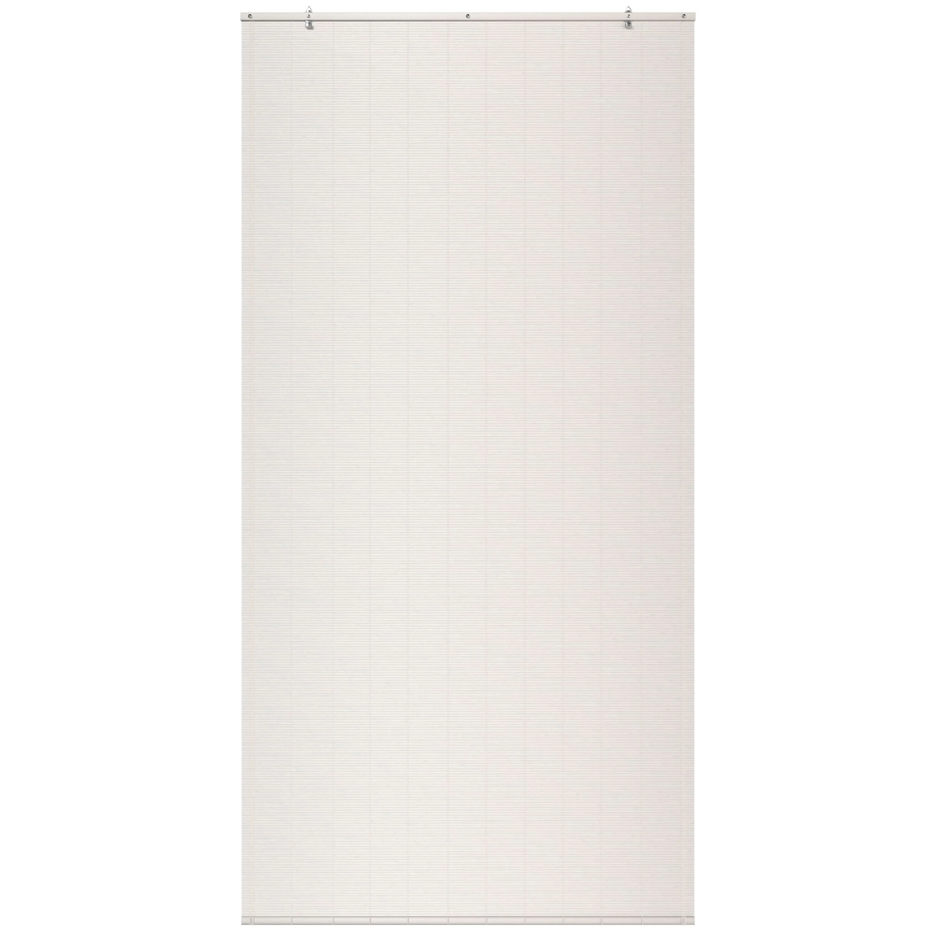 White Bamboo Window Shade Blind - Image 2